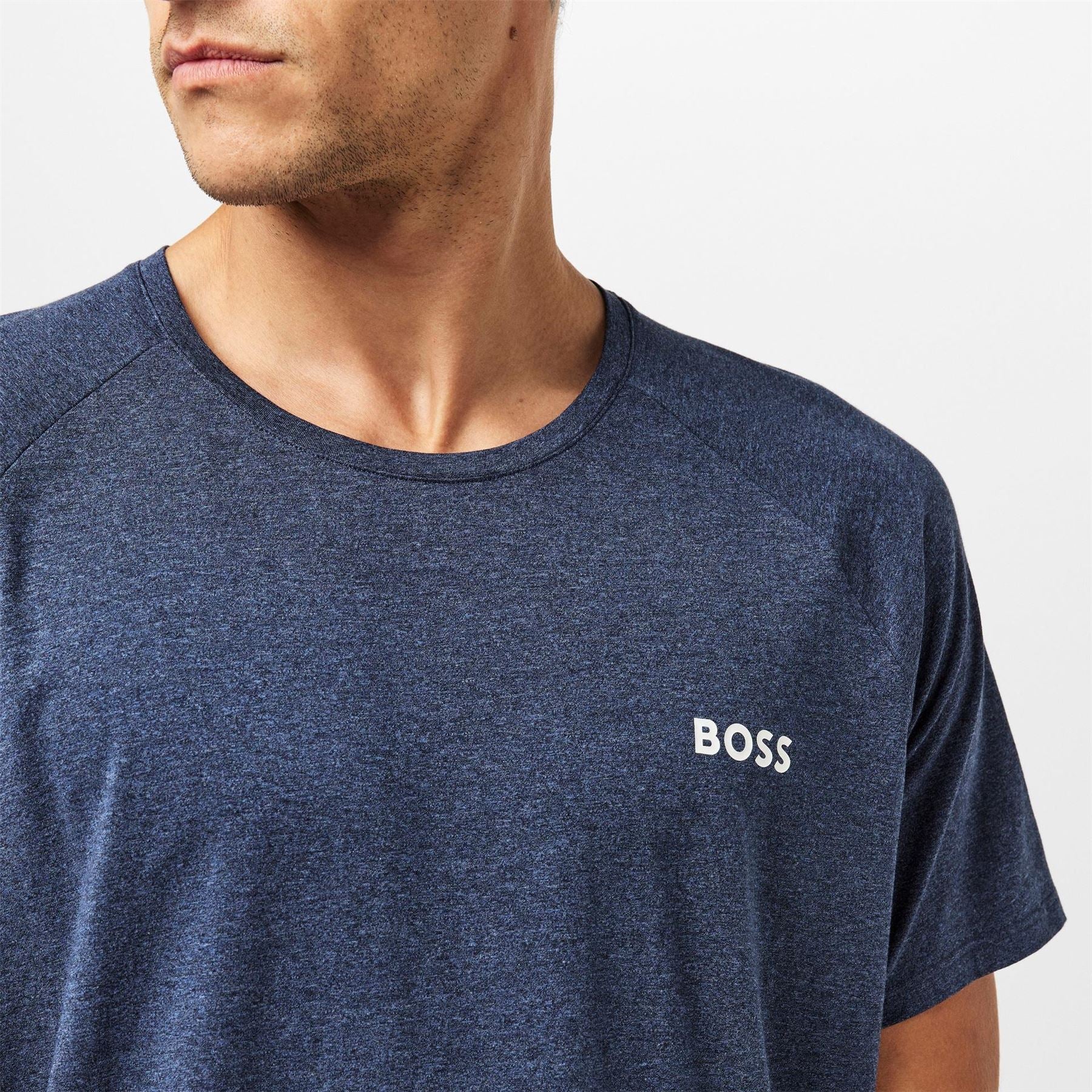 Boss Rise Raglan Sleeve Crew Neck T-Shirt