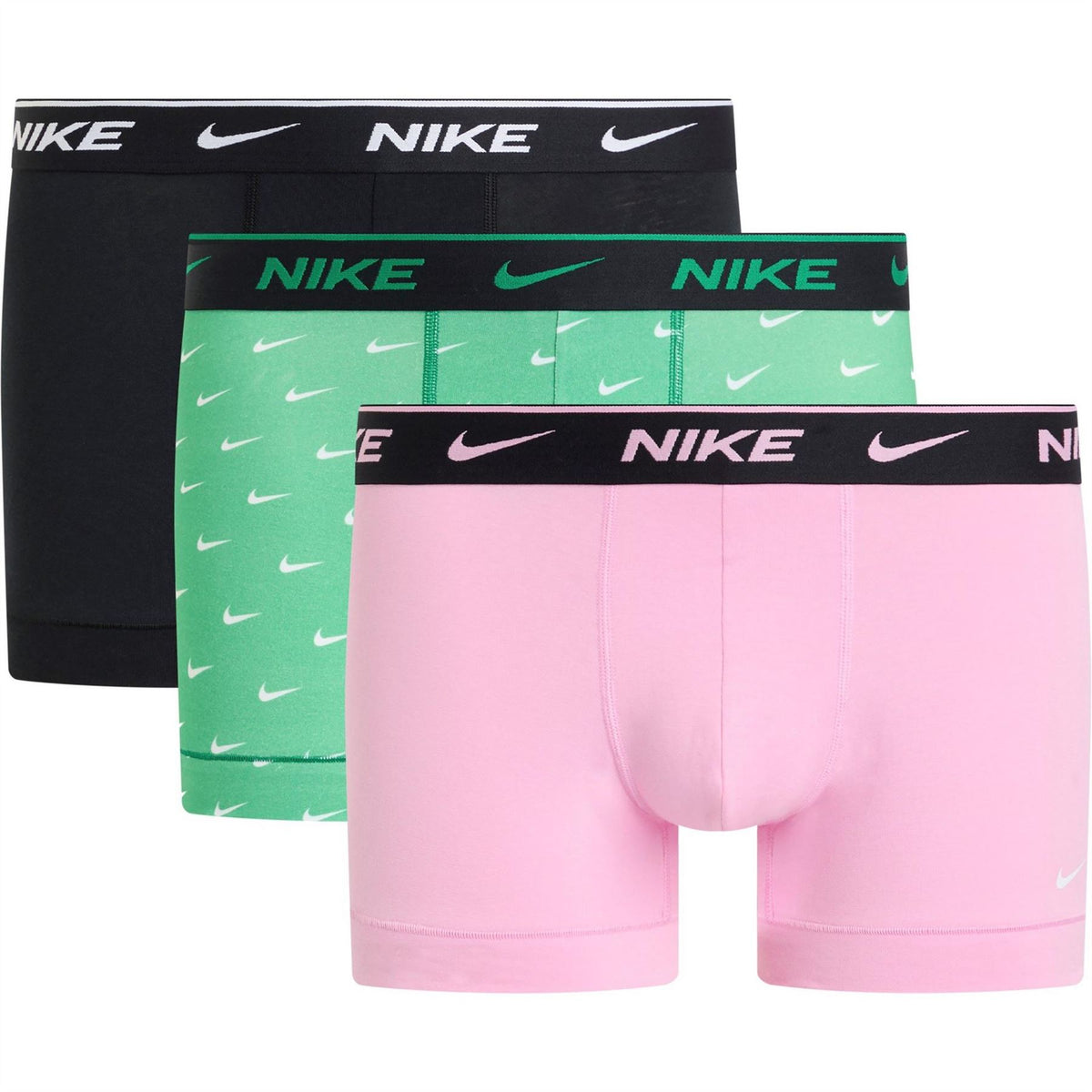 Nike Mens 3 Pack Everyday Cotton Trunks