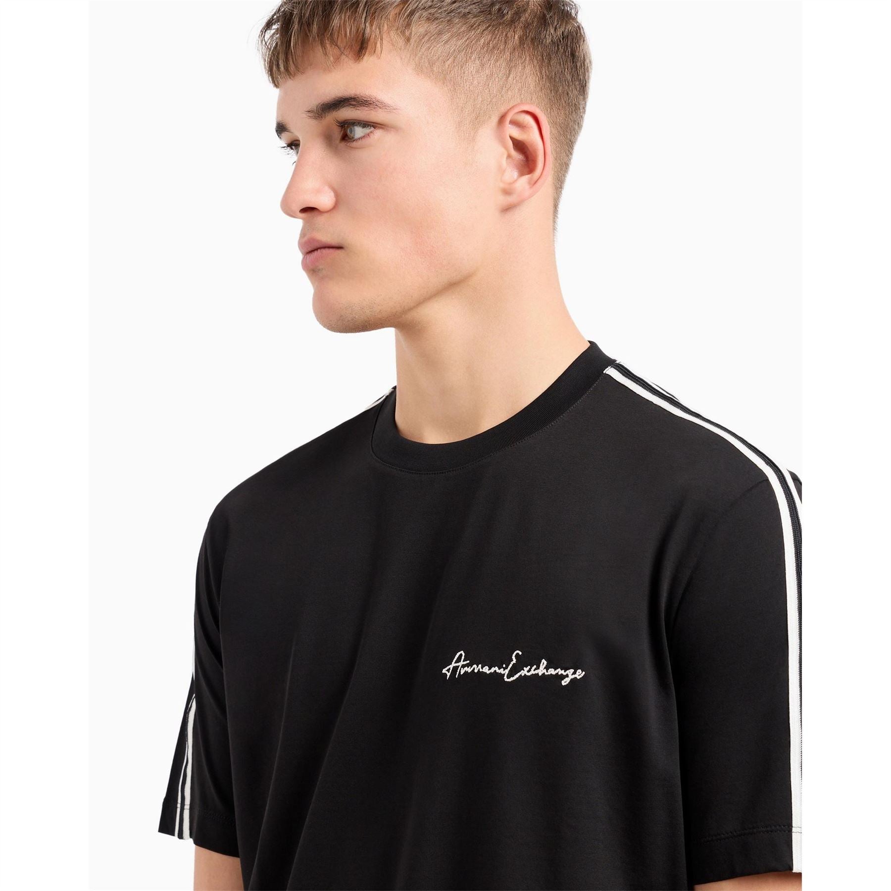 Armani Exchange Regular Fit Crew Neck T-Shirt