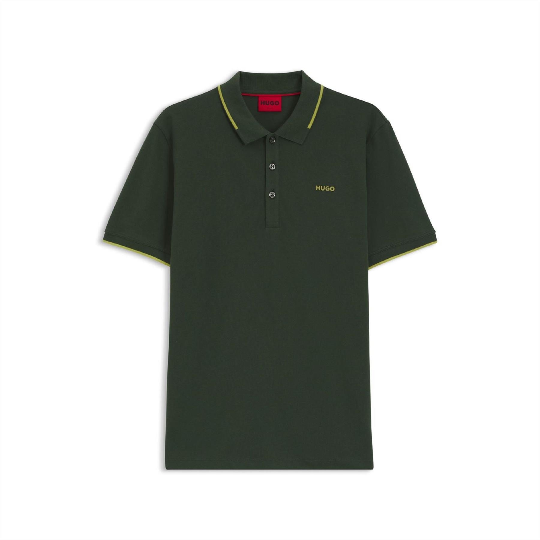 Hugo Printed Logo Polo Shirt