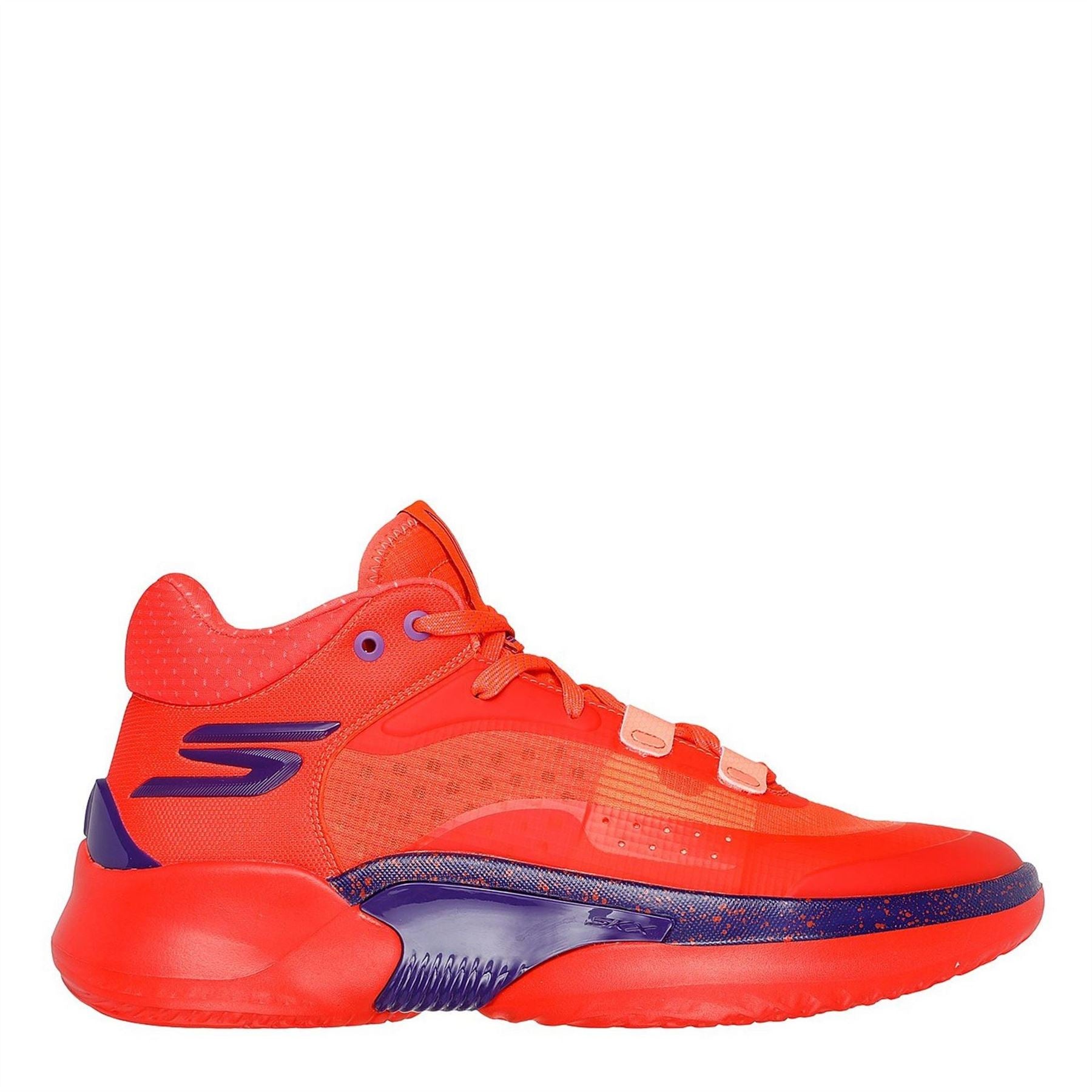 Skechers Basketball Resagrip Speckled Flat Heel Sneakers