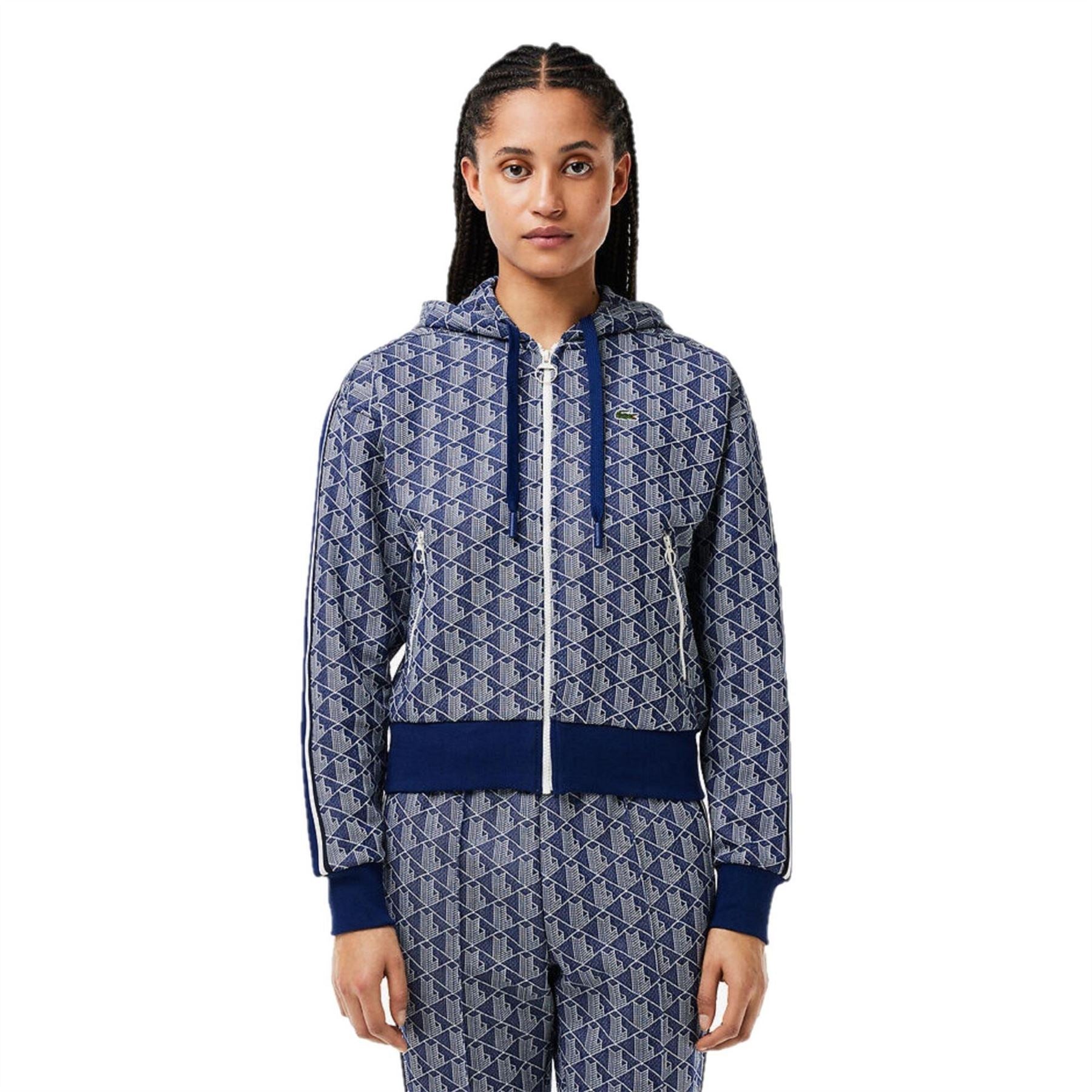 Lacoste Regular Fit Hooded Long Sleeve Sweatshirt