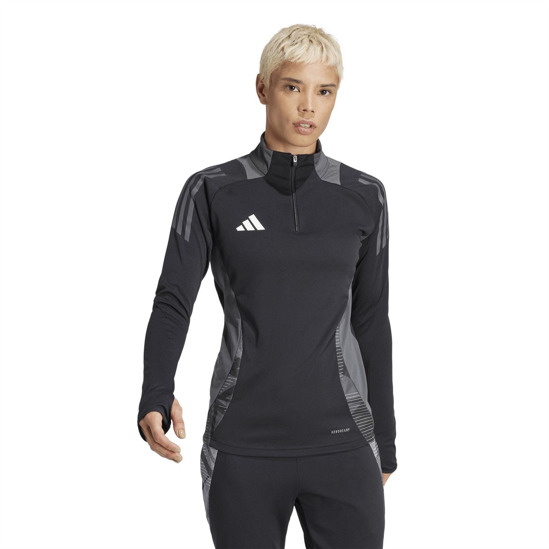 adidas Tiro24 Funnel Neck Raglan Sleeve Athletic Top