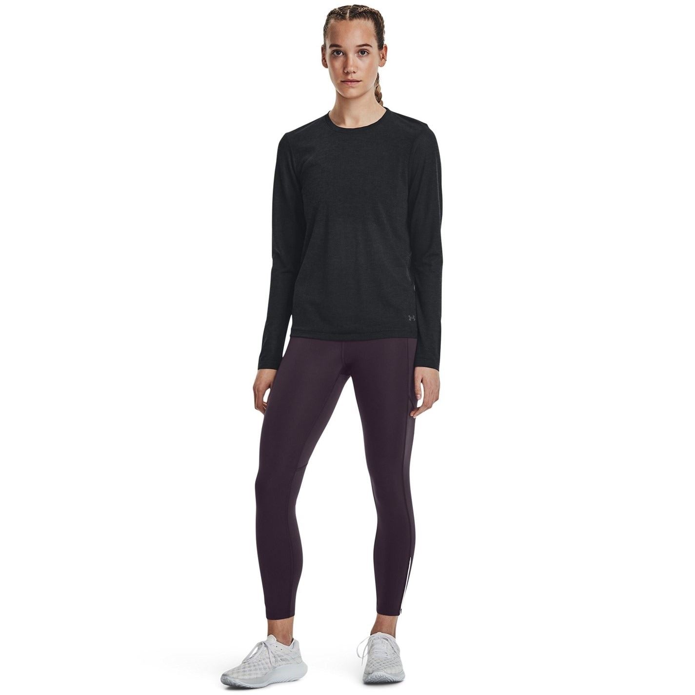 Under Armour Womens Armour Ua Seamless Stride Ls Running Top