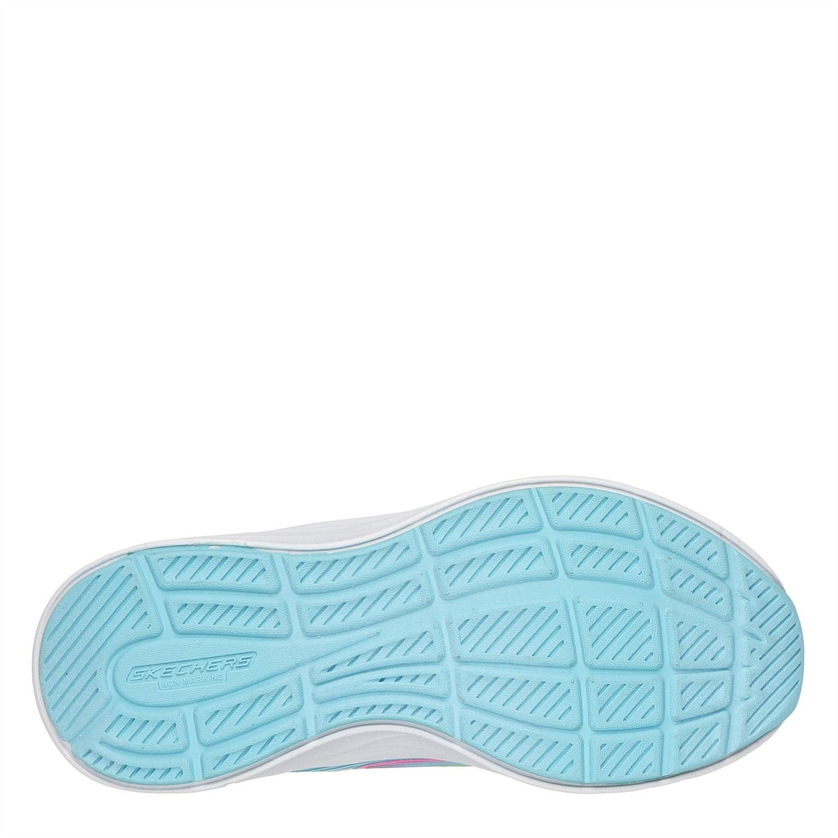 Skechers And Strap Glitter Mesh Sneak Slip On Runners Unisex Kids