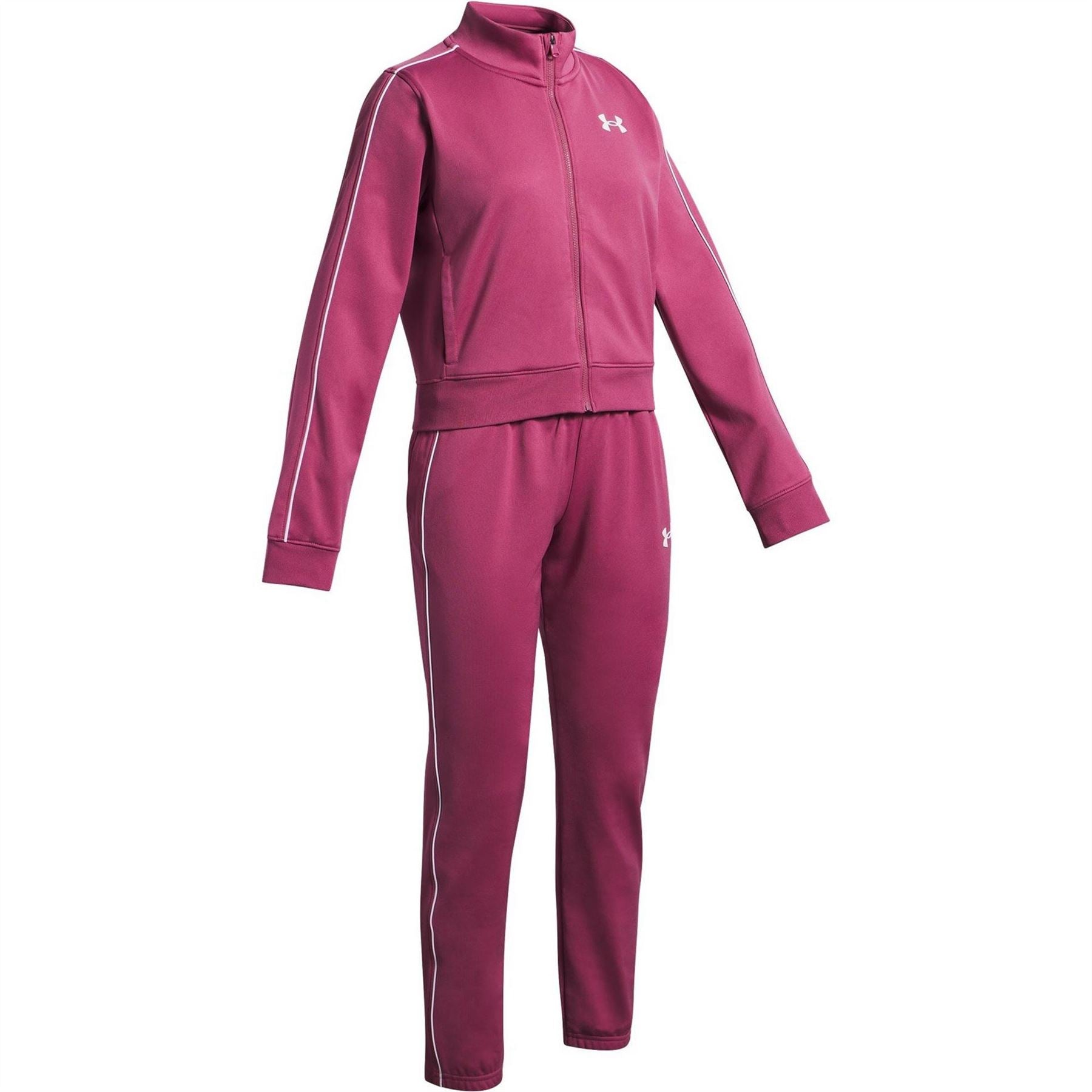 Under Armour Icon Knitted Cropped Full Tracksuit