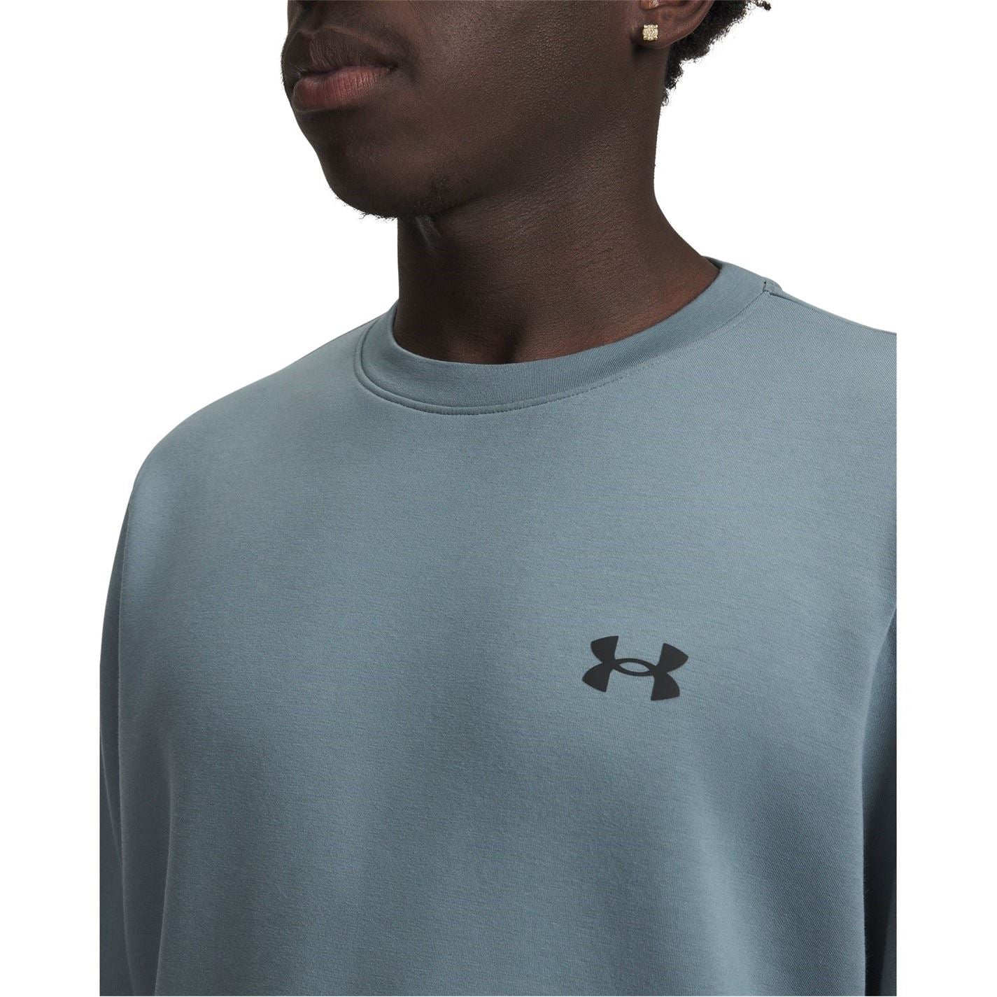 Under Armour Mens Armour Ua Unstoppable Fleece Crew Eu Sweatshirt