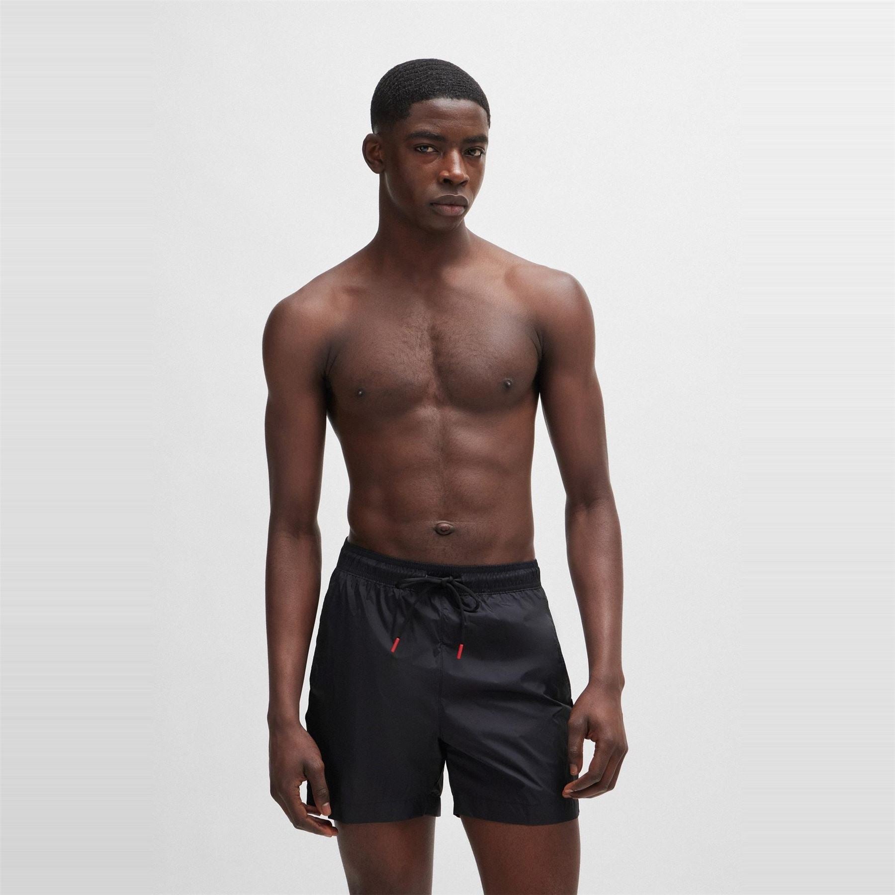 Hugo HUGO Fab Swim Shorts with Tape Logo Detail