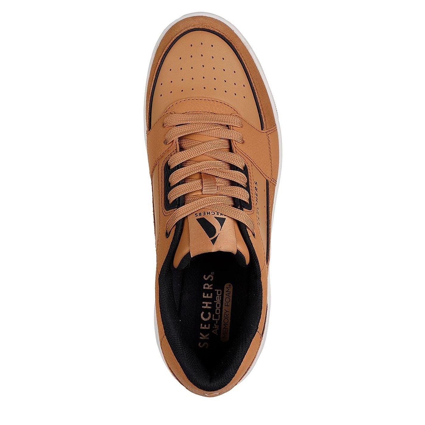 Skechers Court Overlay Suede Low Top Sneakers