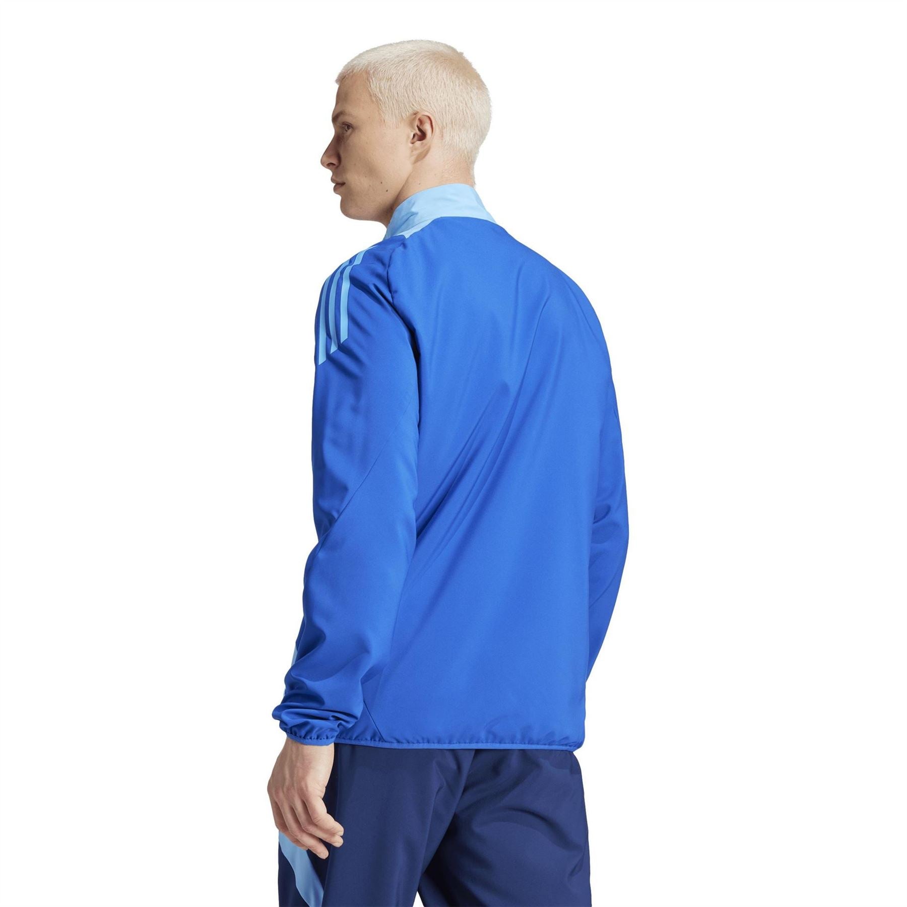 adidas Funnel Neck High Collar Long Sleeve Athletic Top
