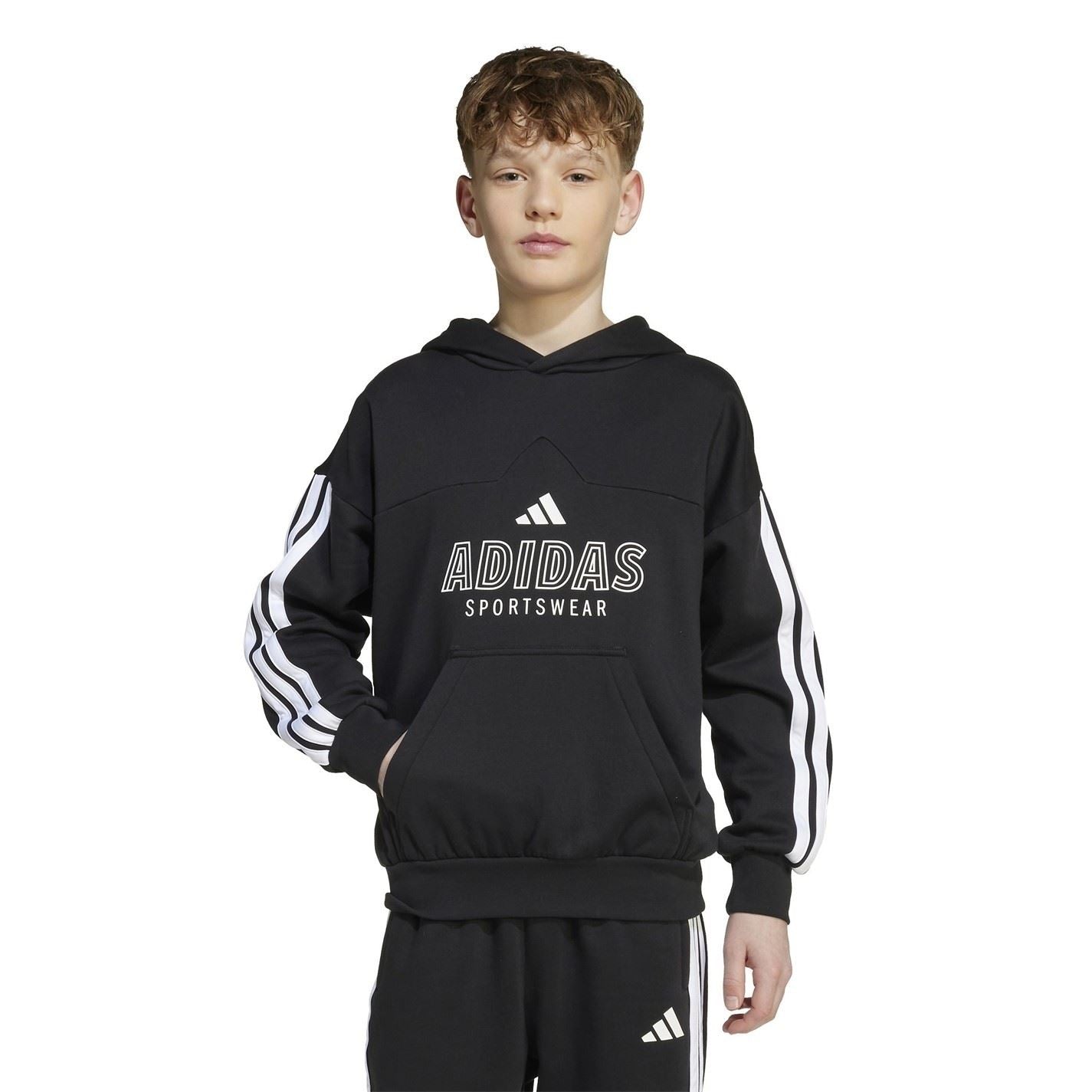 adidas House Of Tiro Fleece Hoodie Juniors