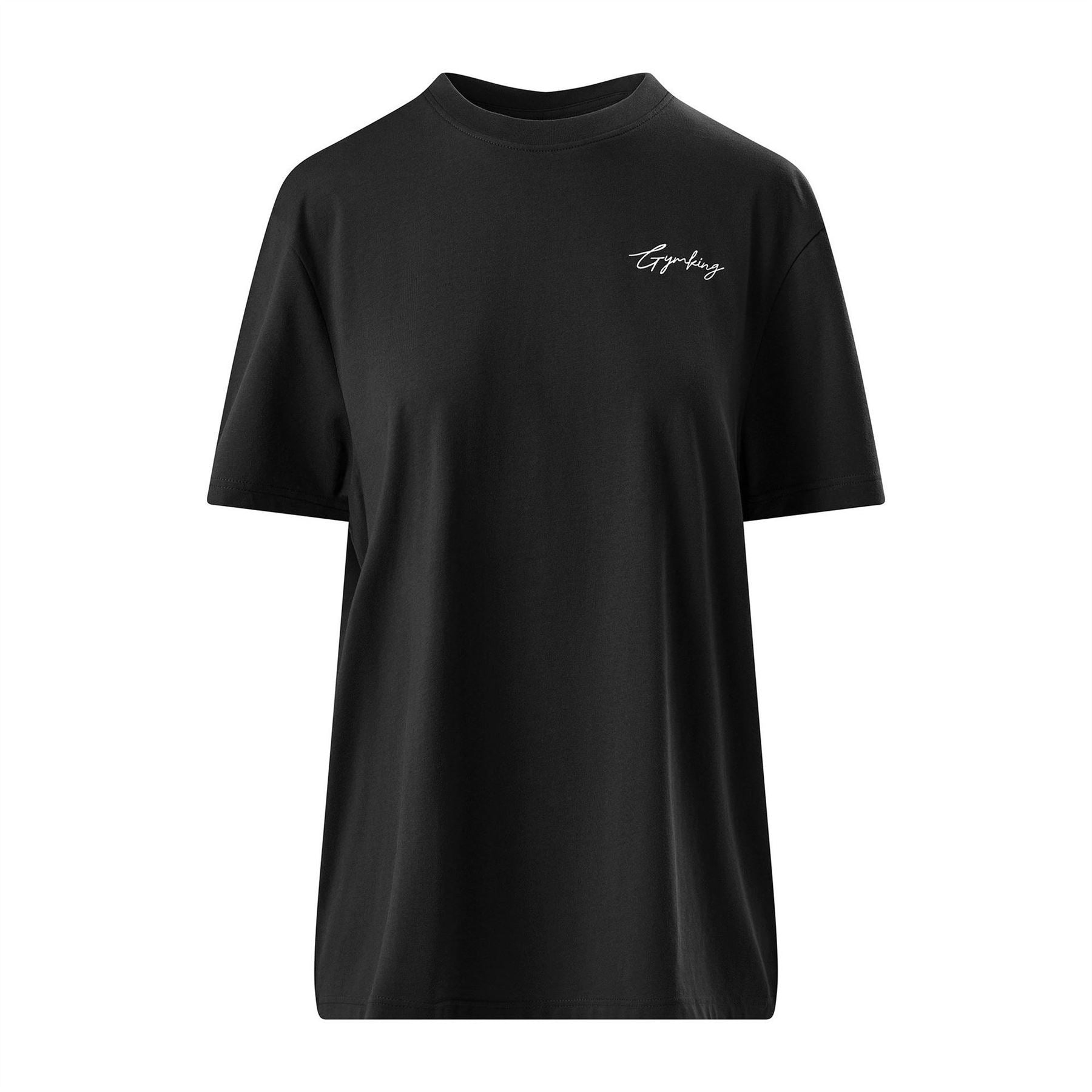 Gym King Signature Print Crew Neck Boyfriend T-Shirt