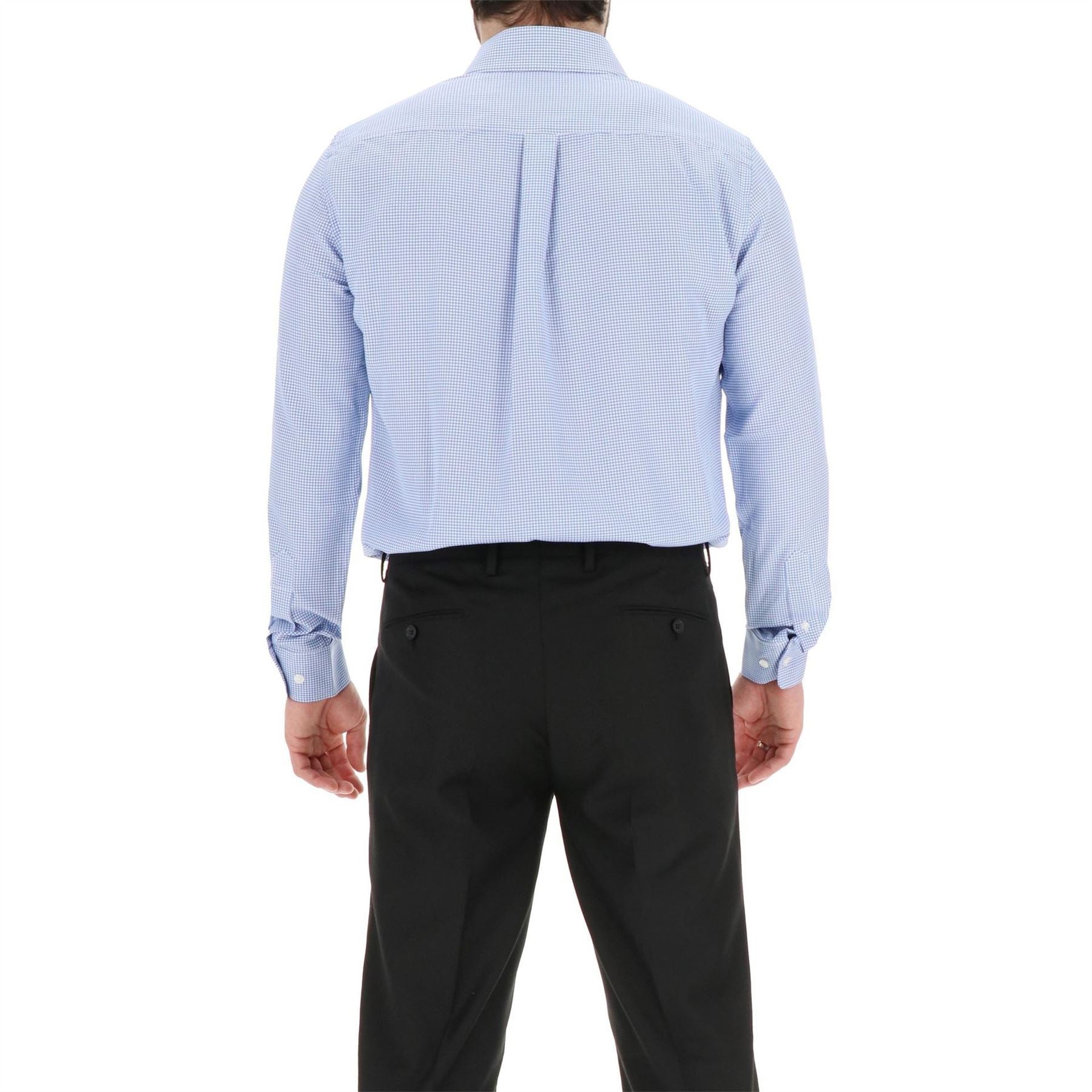 Scotch and Soda Collared Neck Point Collar Long Sleeve Shirt