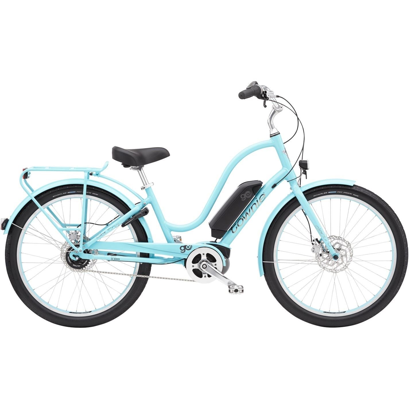 Electra Town Go! 5 st Disc Brake Kick Stands Luggage Rack Hybrid Commuter Bike