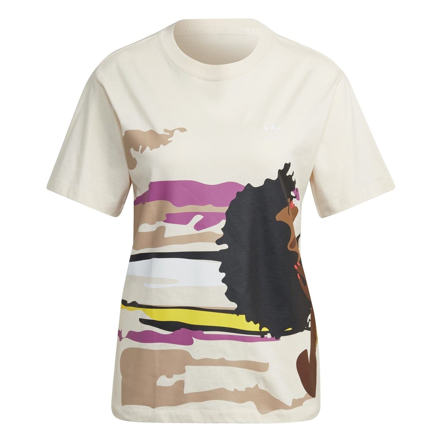adidas Originals Womens X Thebe Magugu Regular T-Shirt