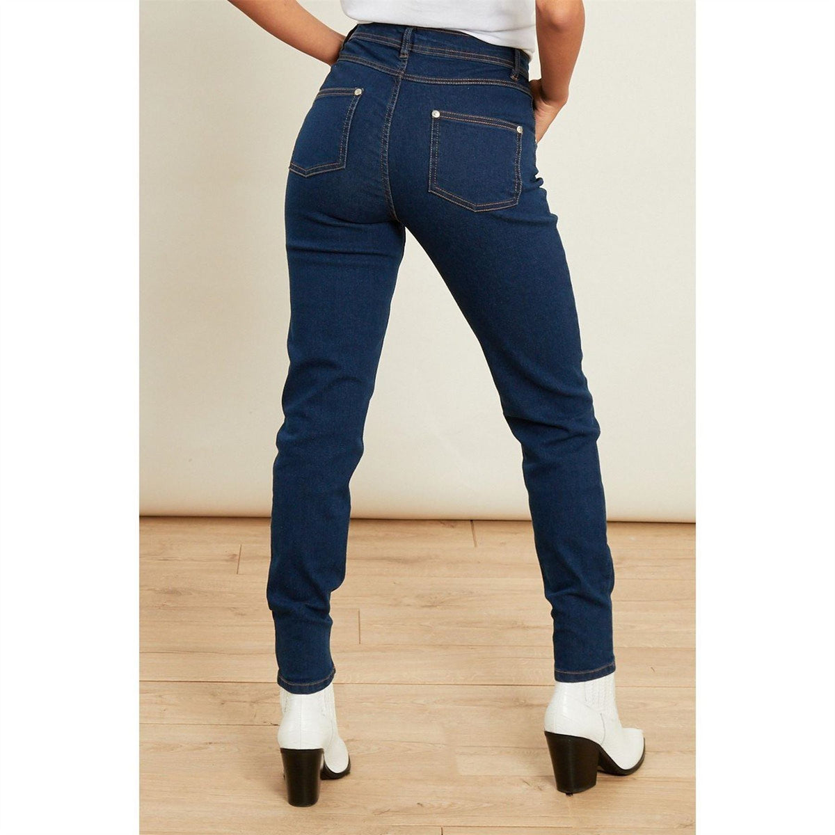 Wednesday Girls High Waist Skinny Fit Jeans