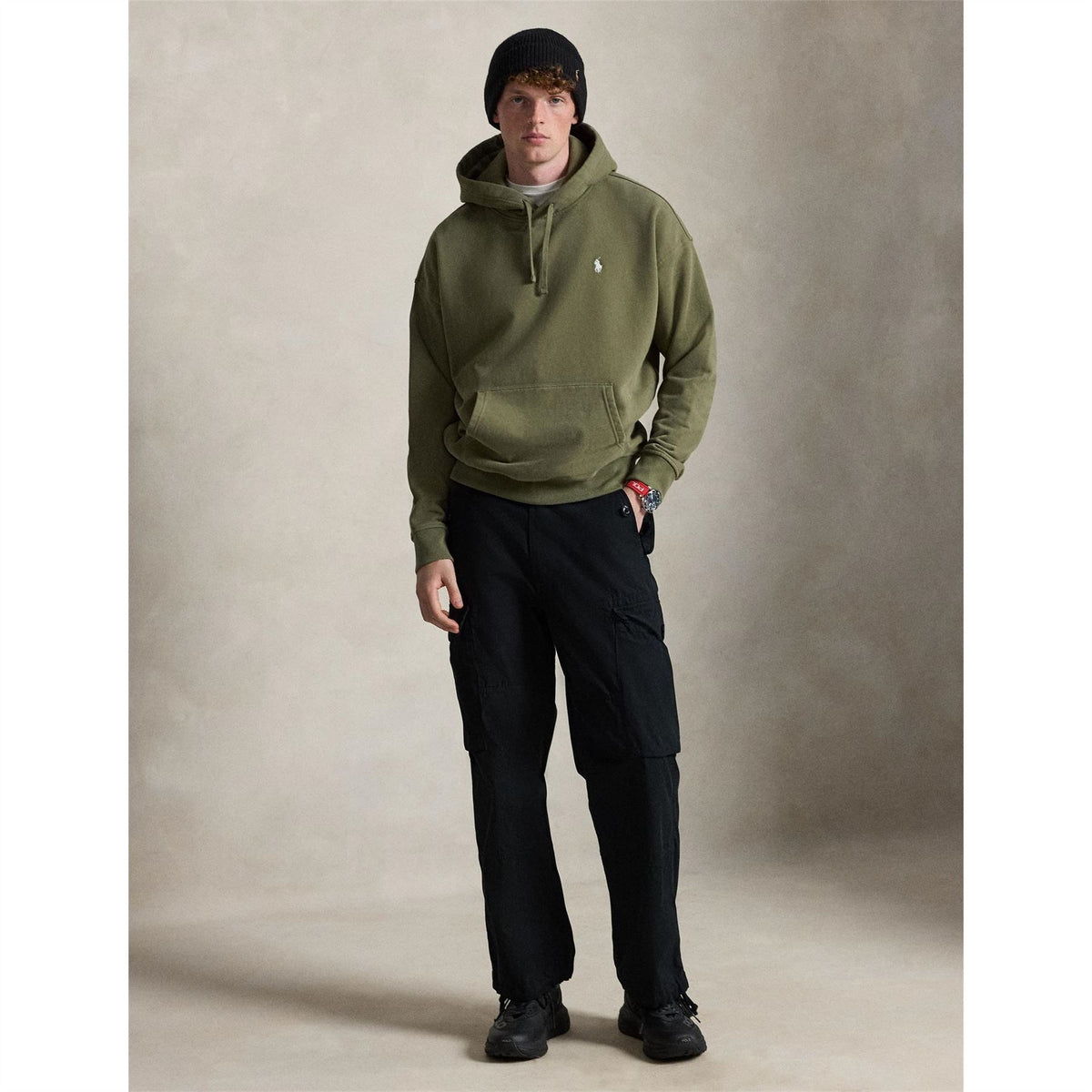 Polo Ralph Lauren Back Print Over The Head Oversized Fit Hoodie