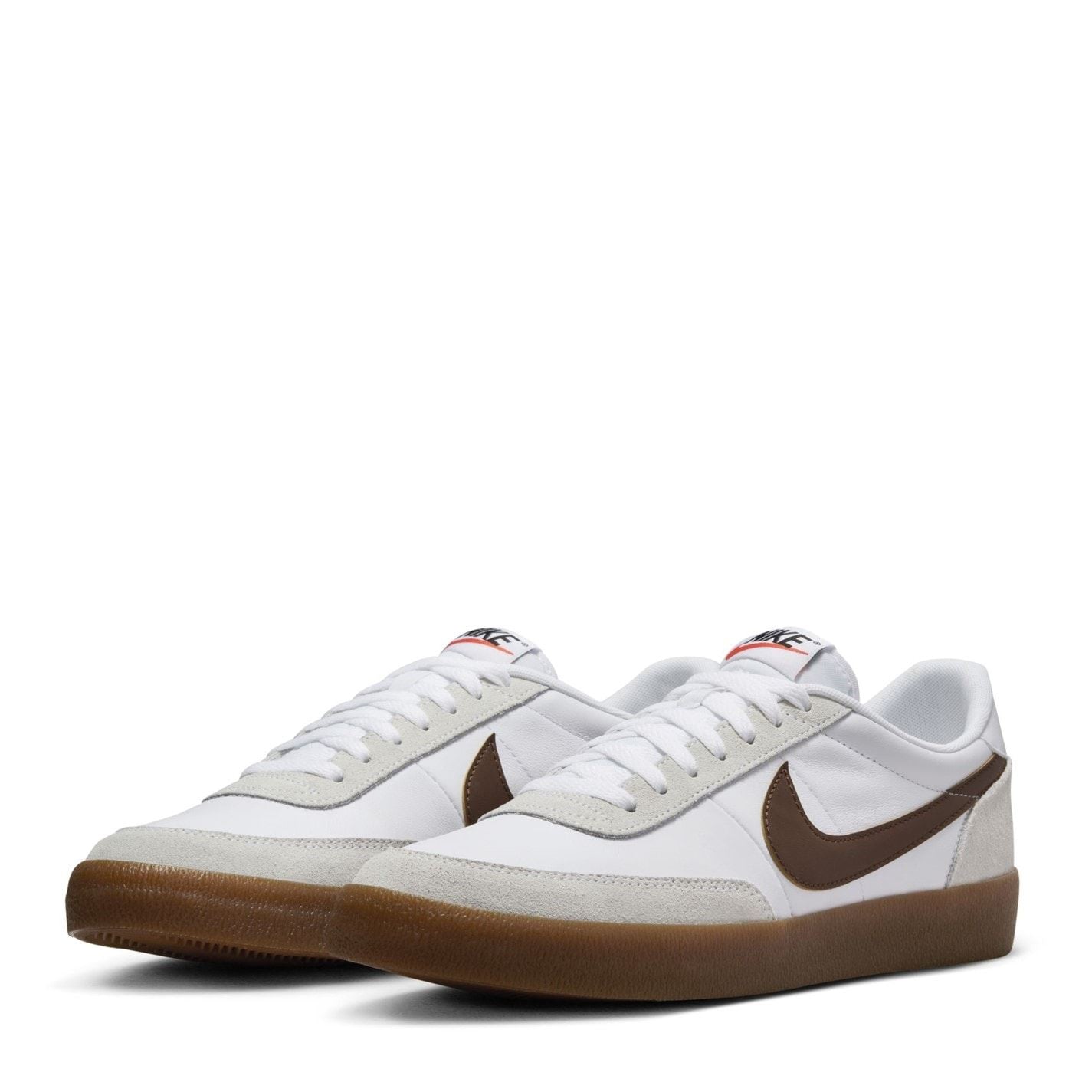 Nike Leather Low Top Flat Heel Sneakers