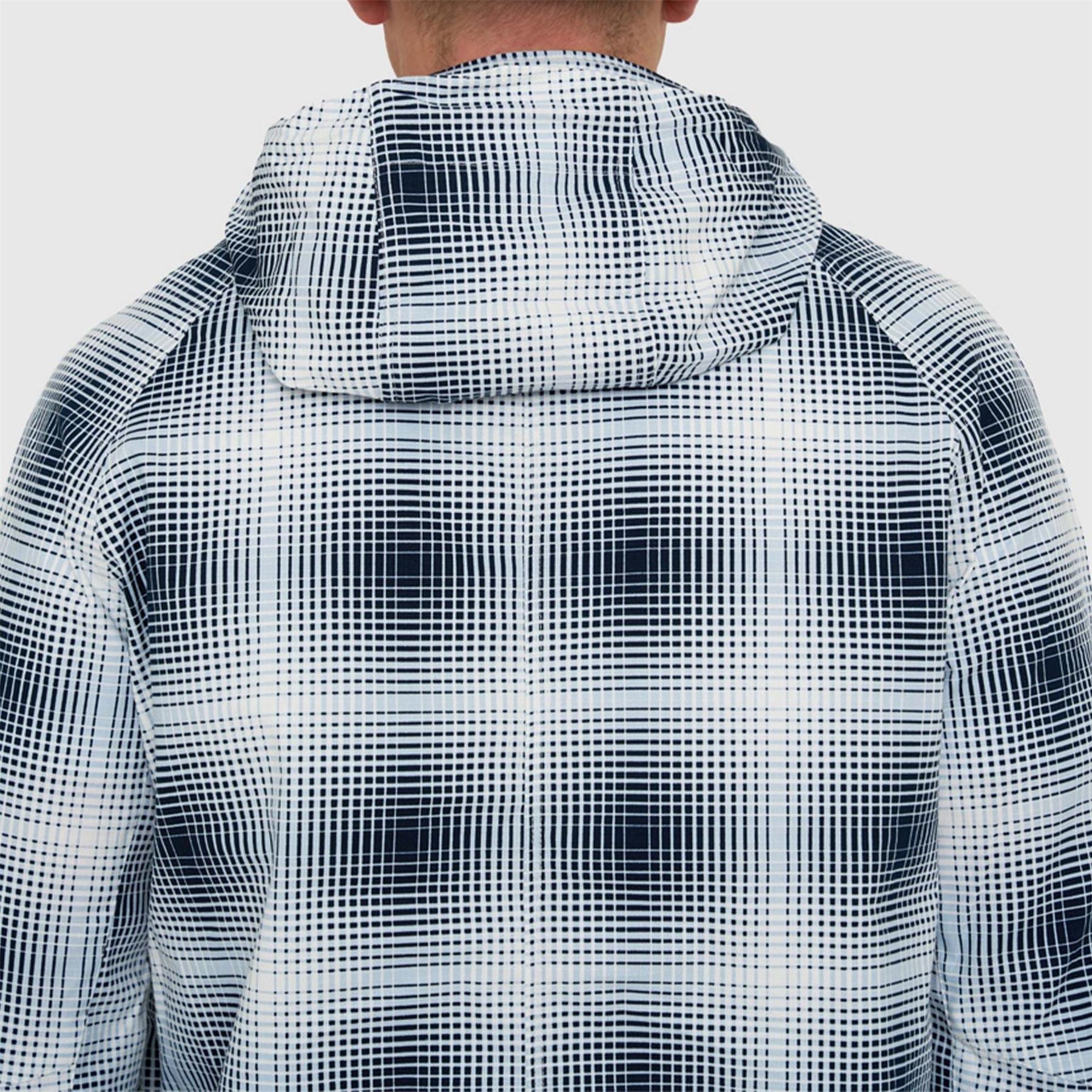 Marshall Artist Shadow Check Short Puffer Jacket