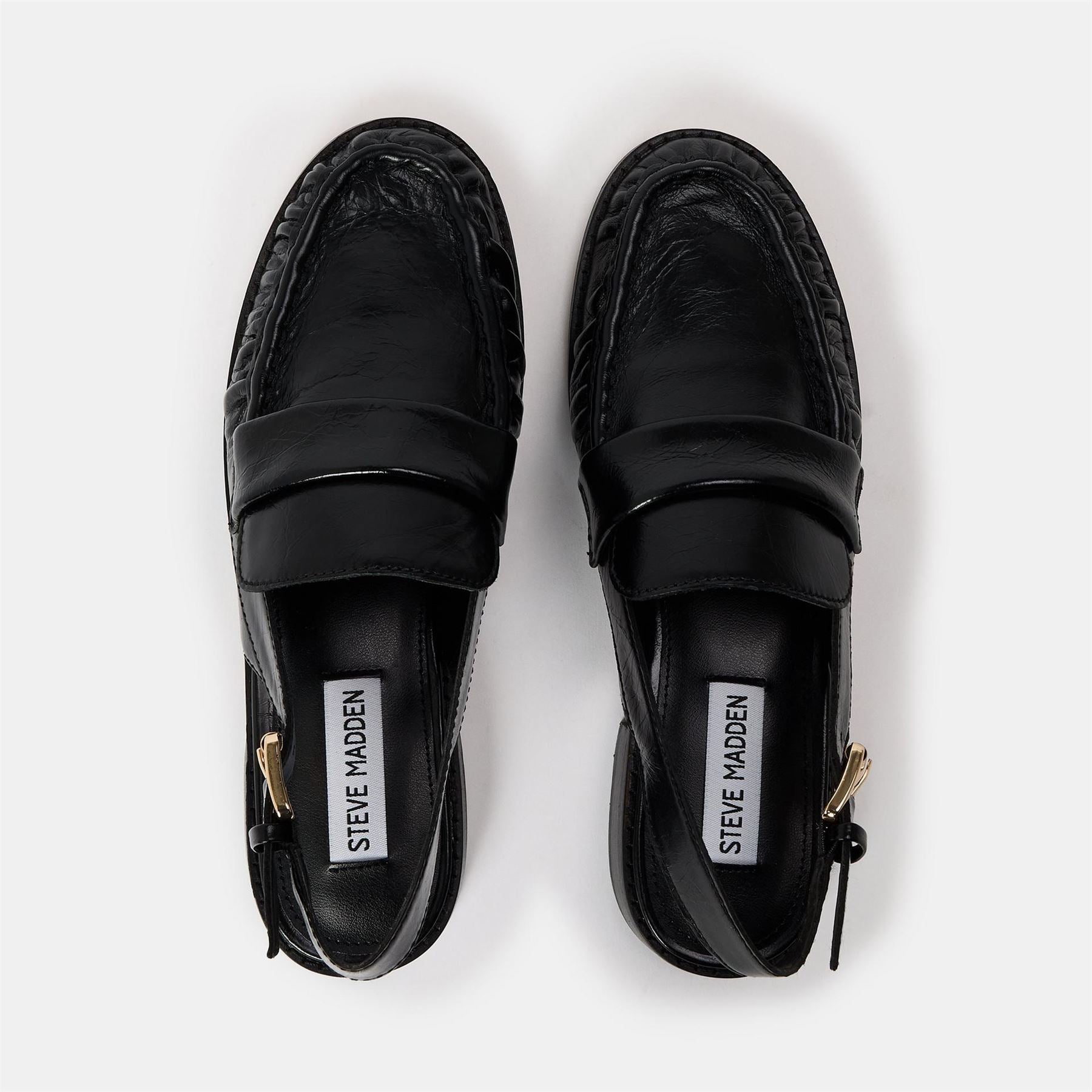 Steve Madden Reeves Slingback Loafers with Block Heel