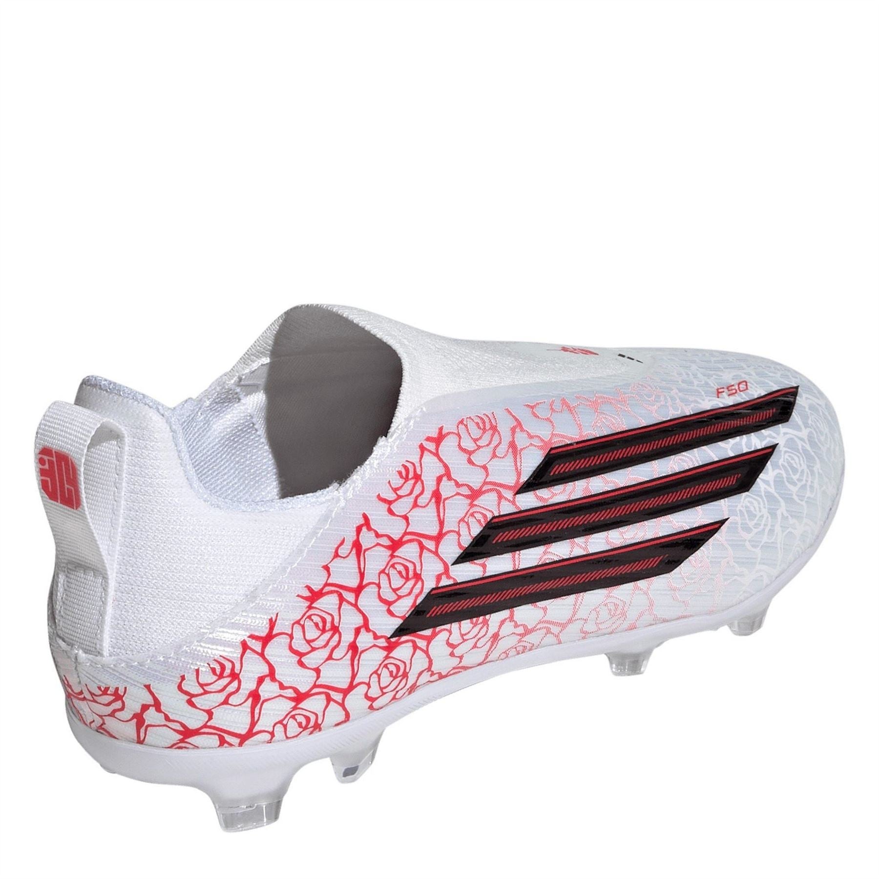 adidas F50 Academy Laceless Juniors Firm Ground Football Boots