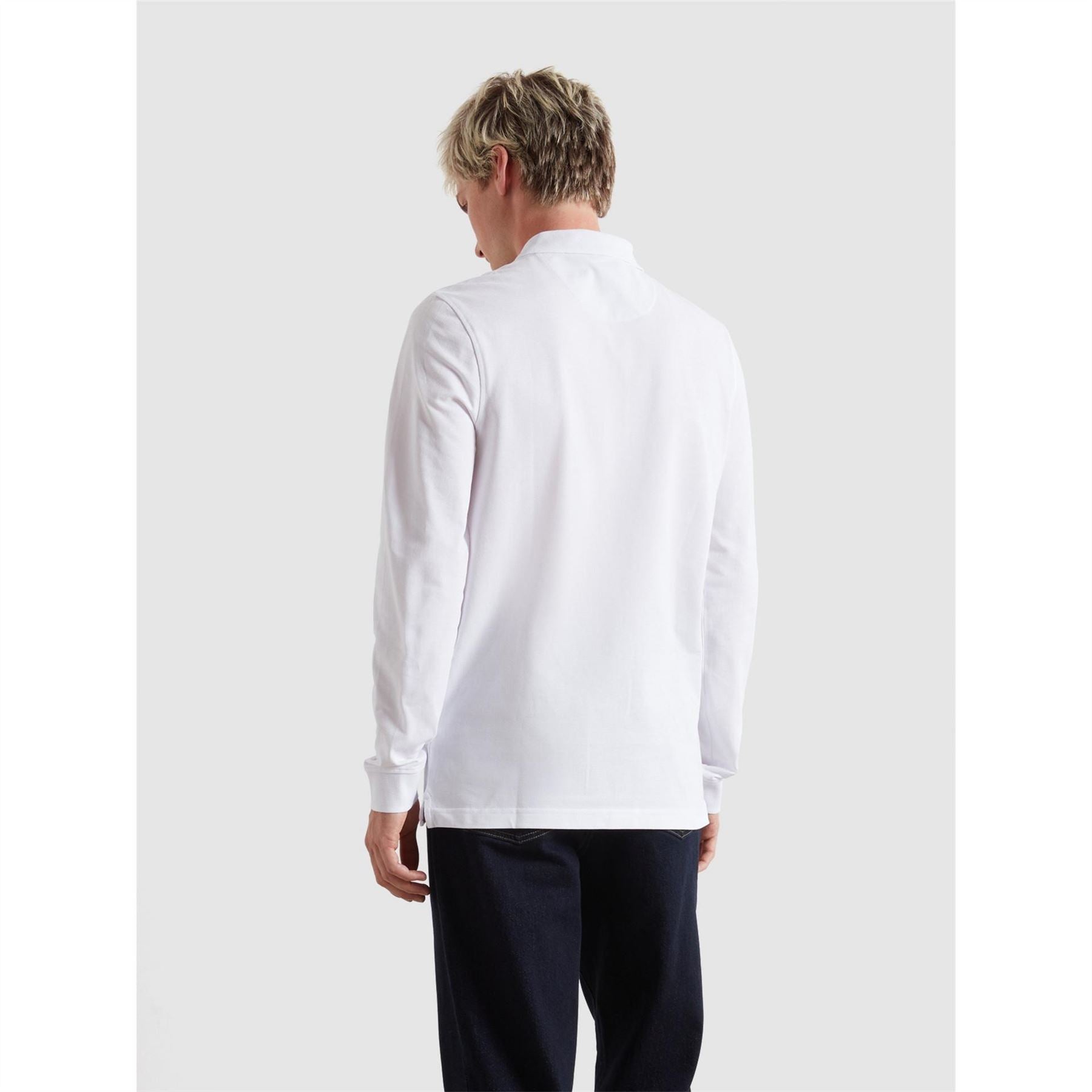 Farah Long Sleeve Regular Fit Polo Shirt