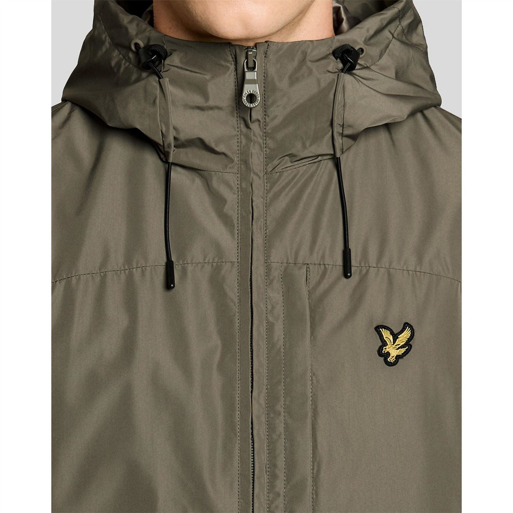 Lyle and Scott Hooded Zipped Rain Anorak