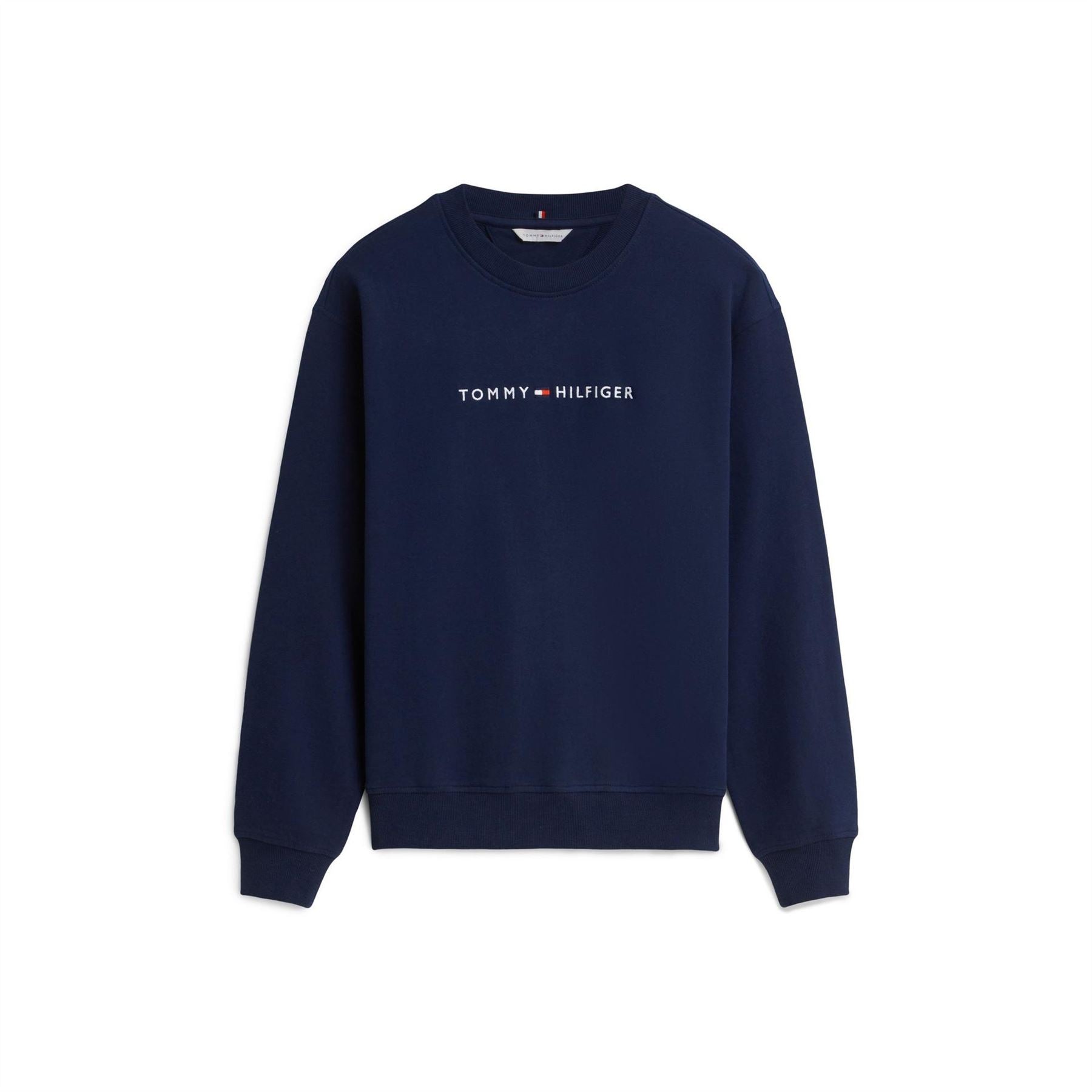Tommy Hilfiger Cotton Crew Neck Tracksuit Top