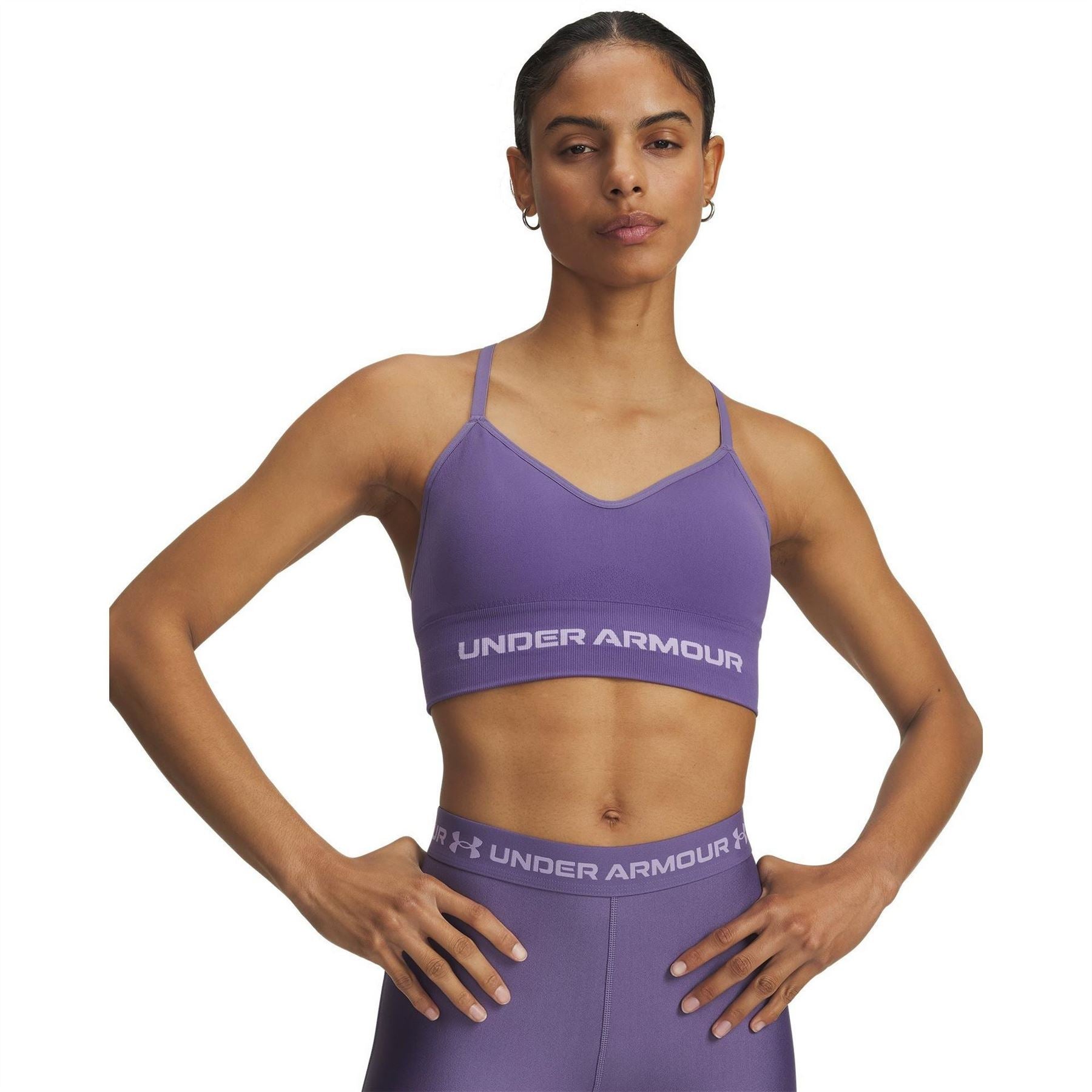 Under Armour Womens Armour Vanish Seamless Low Bra Impact Sports