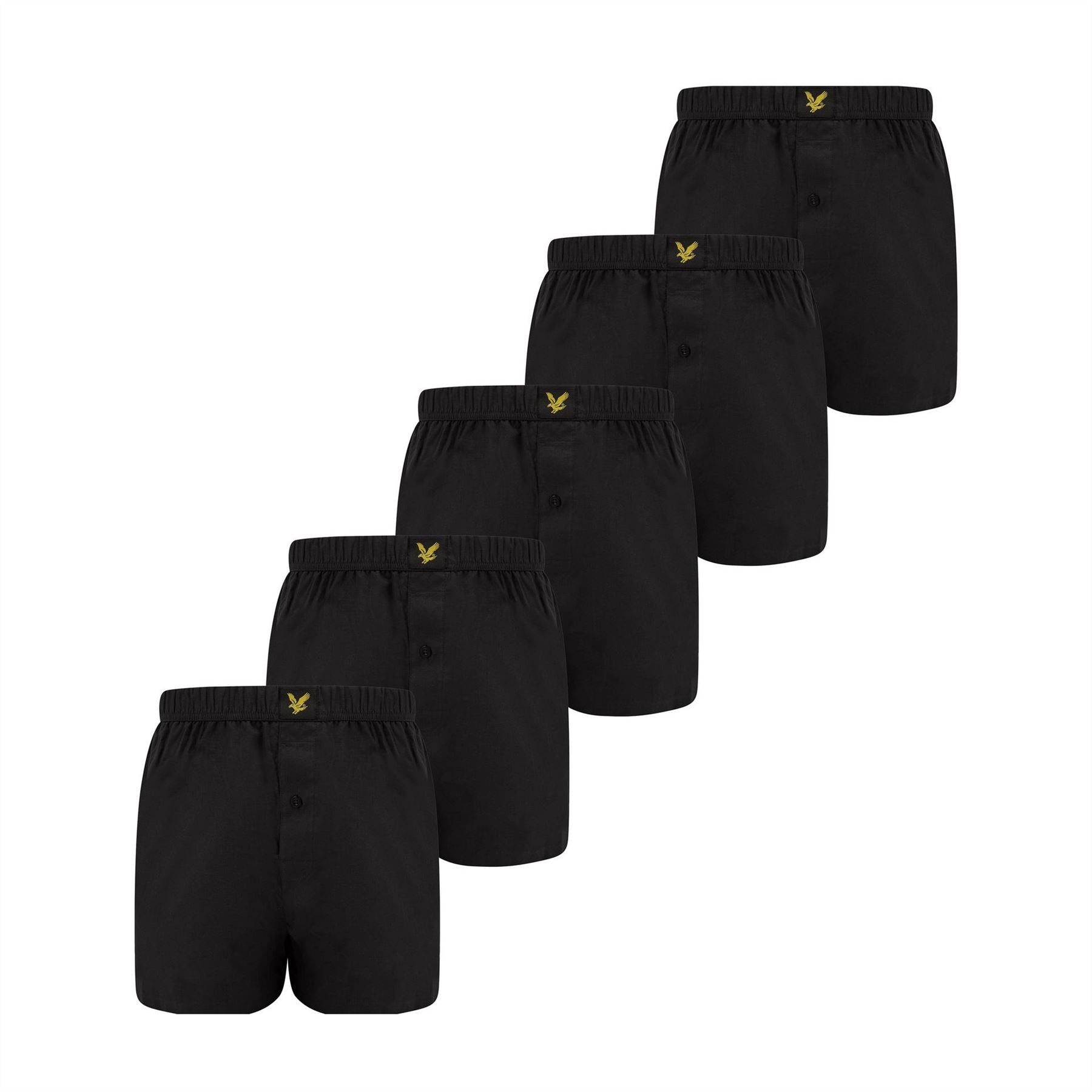 Lyle and Scott 3 Piece Woven Boxer Shorts