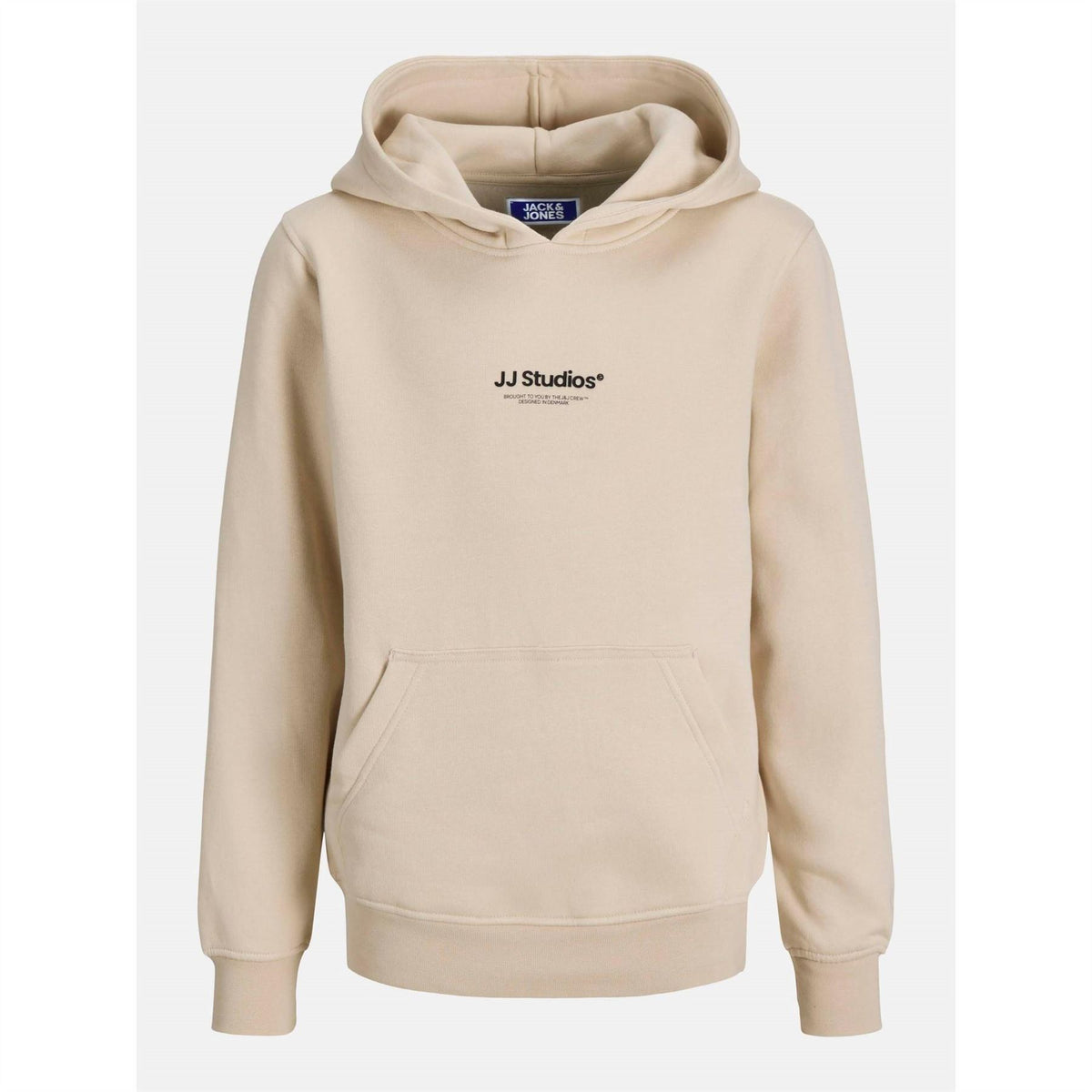 Jack and Jones Soho Text Graphic Hooded Long Sleeve Sweatshirt
