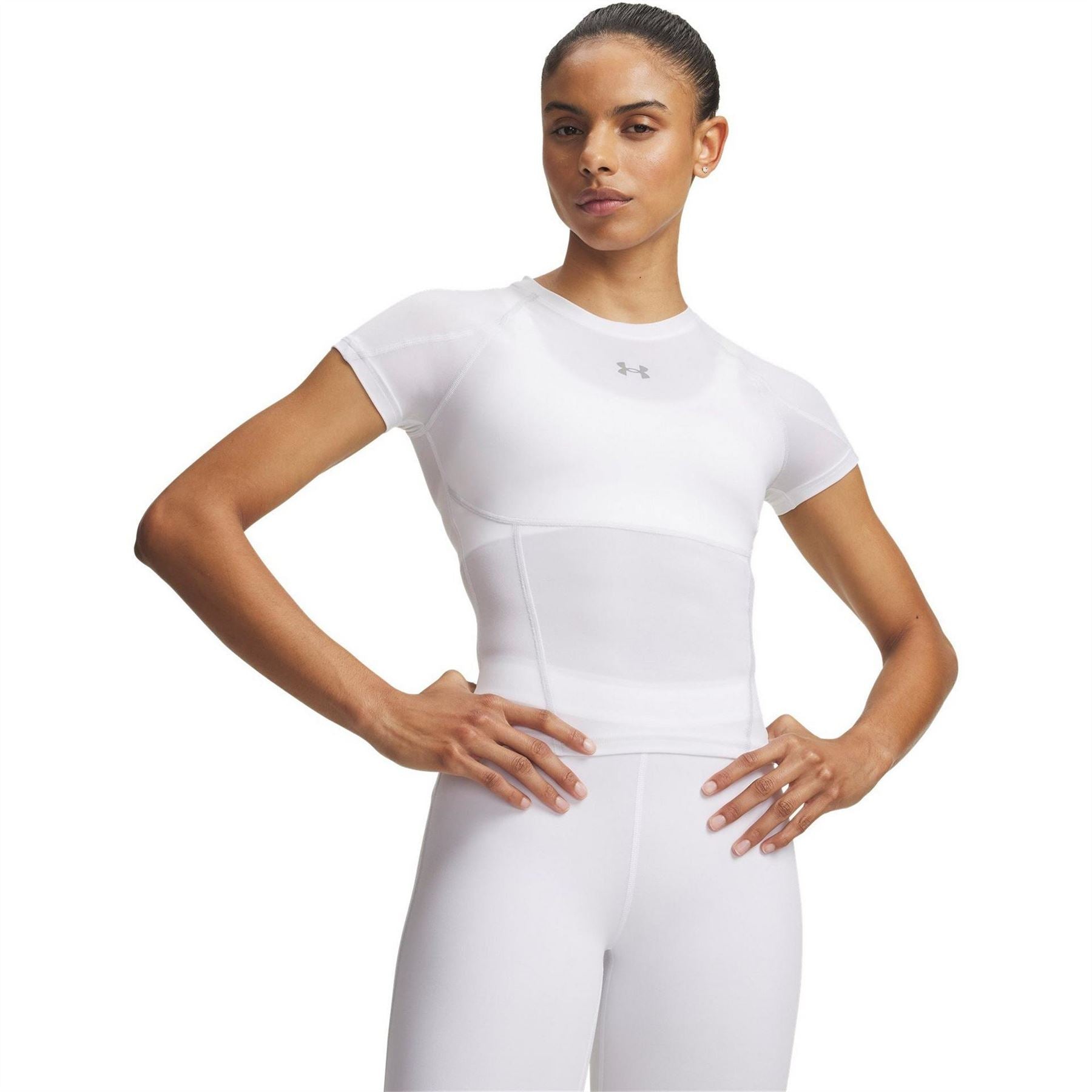 Under Armour HeatGear® Elite Short Sleeve Performance Gym Top