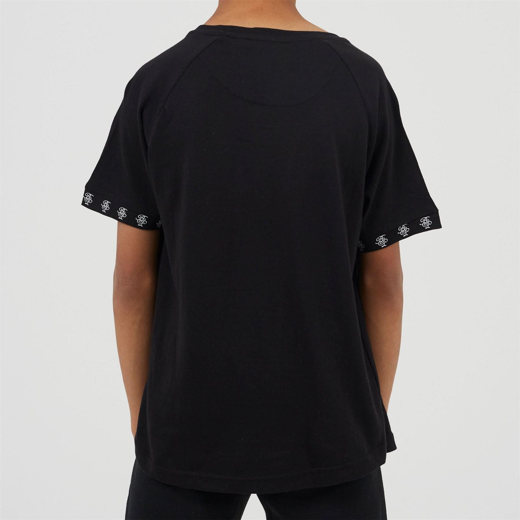 Brave Soul Embroidered Crew Neck Raglan Sleeve Baseball T-Shirt