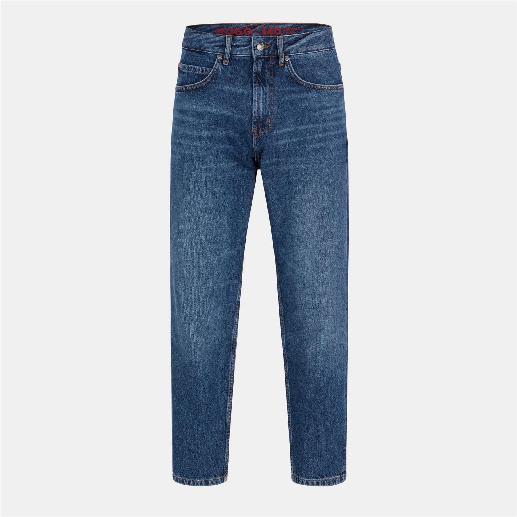 Hugo Five Pocket Straight Leg Jeans