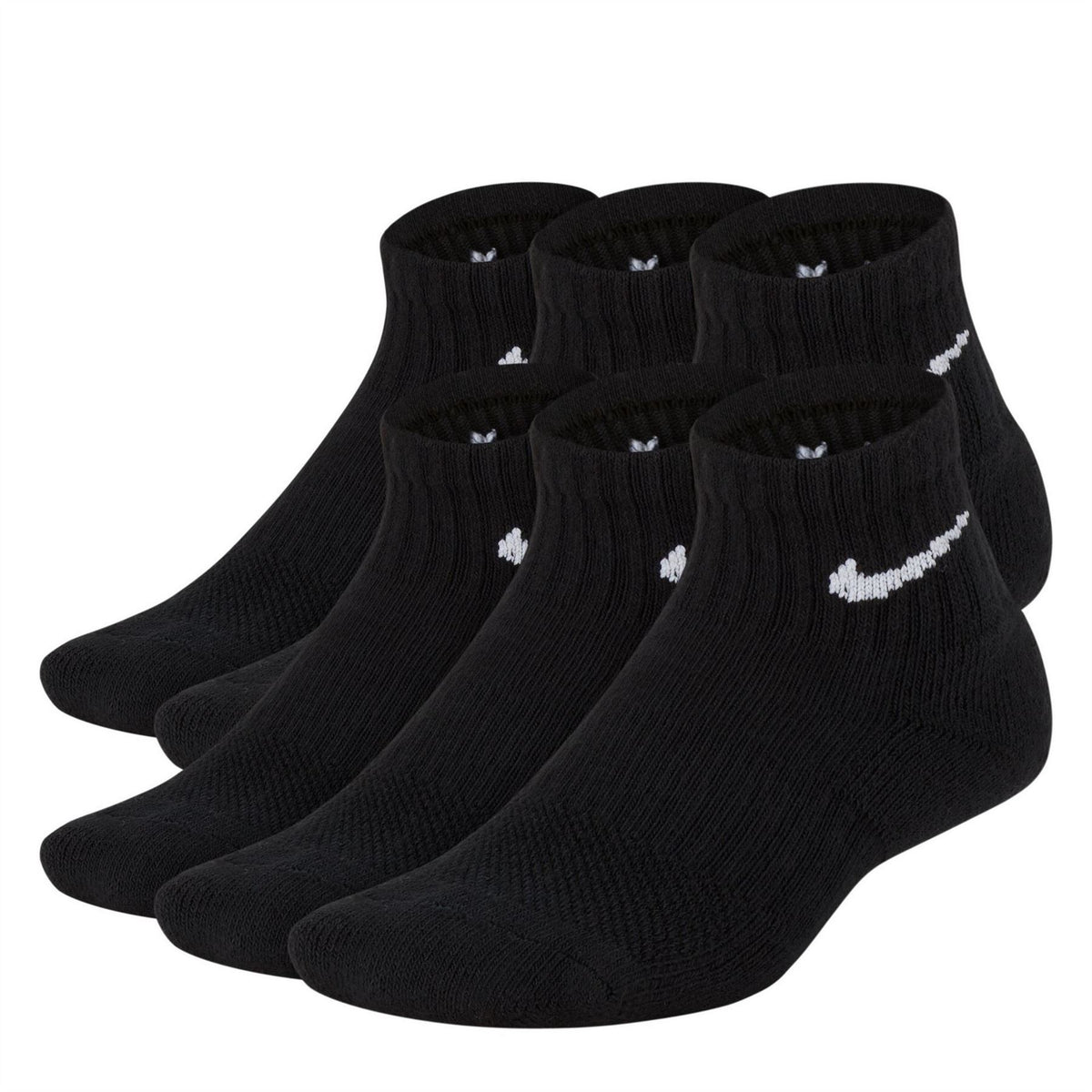 Nike Juniors Cushioned Ankle Socks 6 Pairs