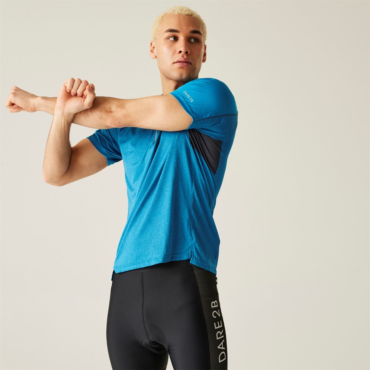 Dare 2b Zip Neck Regular Fit T-Shirt