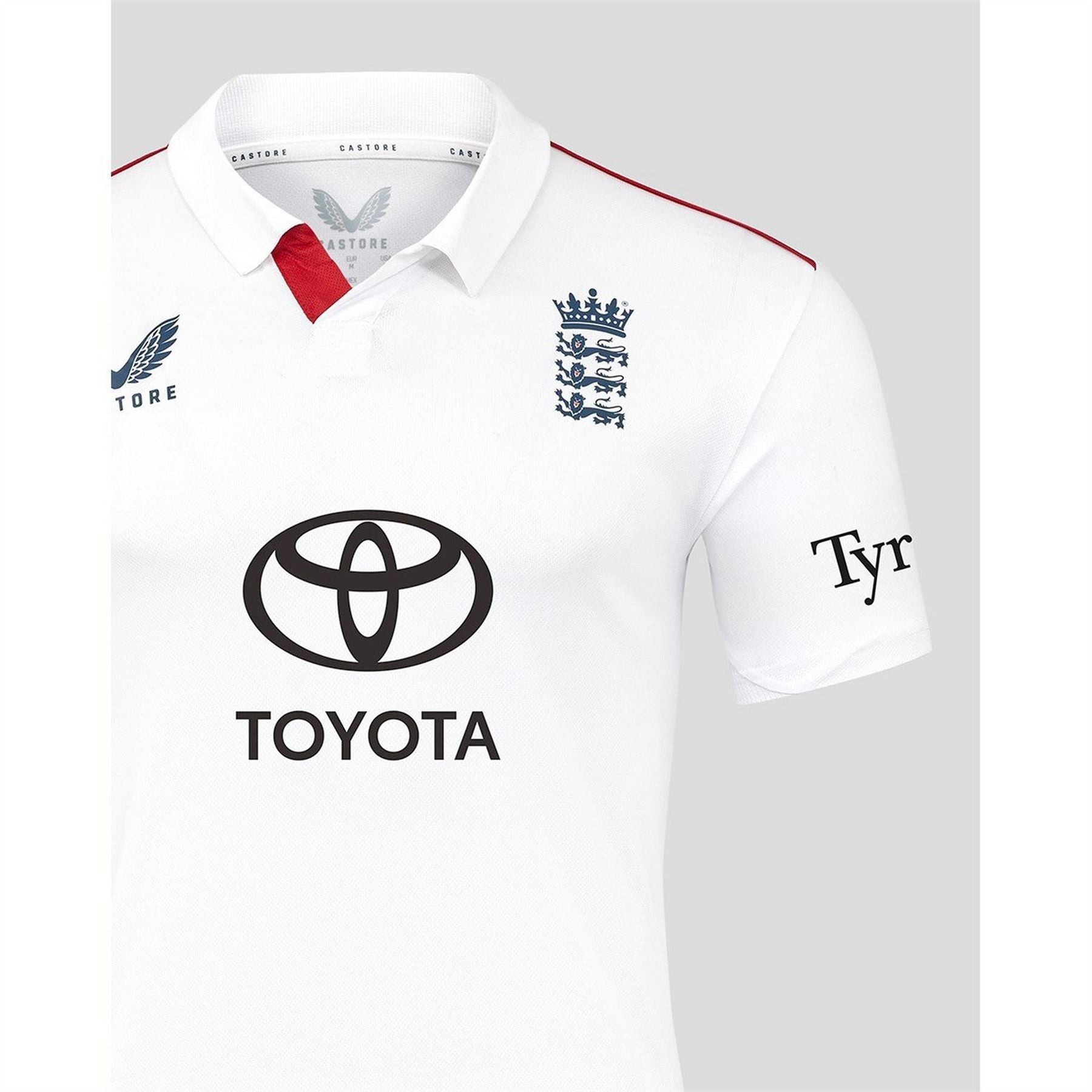 Castore 26 27 England Cricket Test Shirt