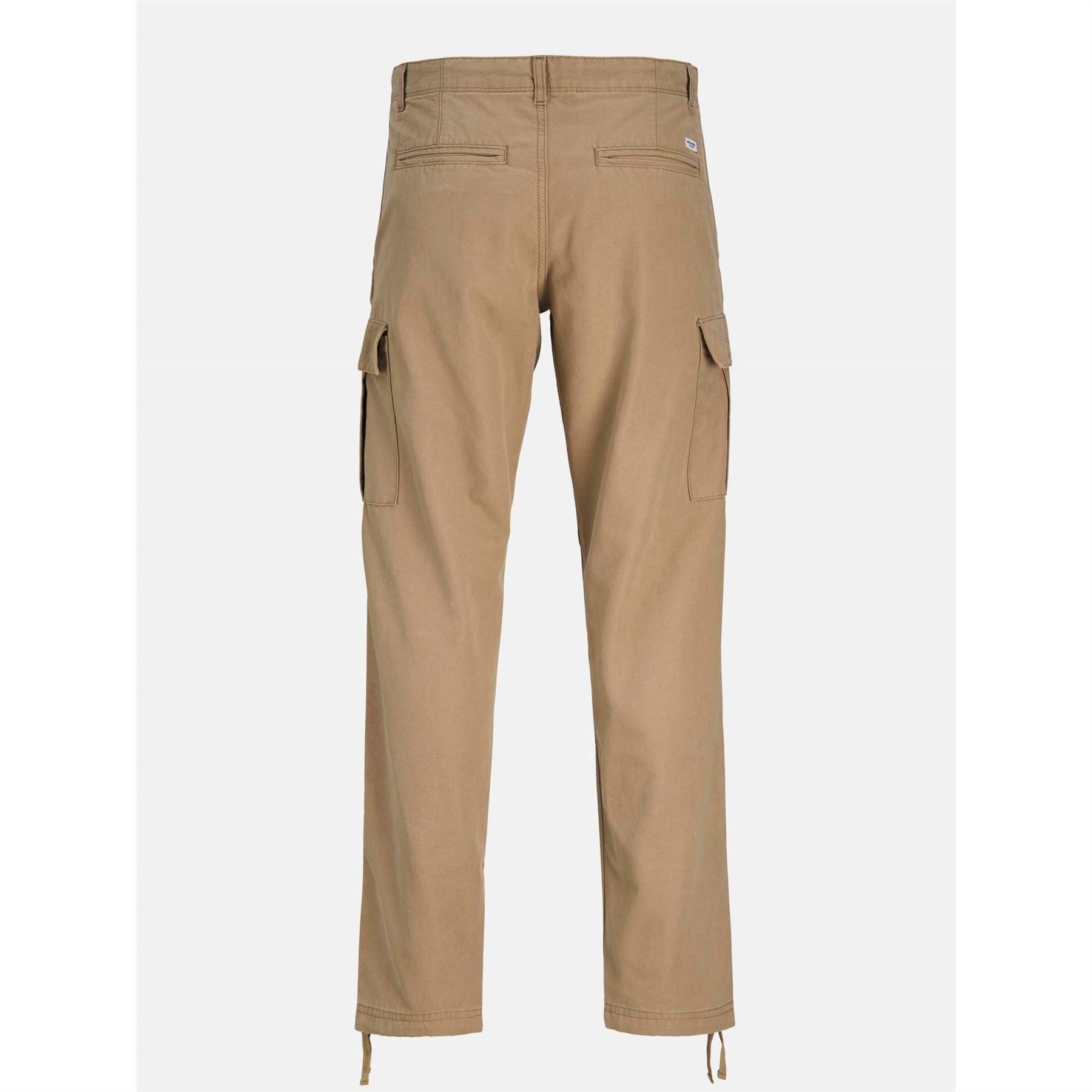Jack and Jones Kane Barkley Solid Patterned Cargo Pants