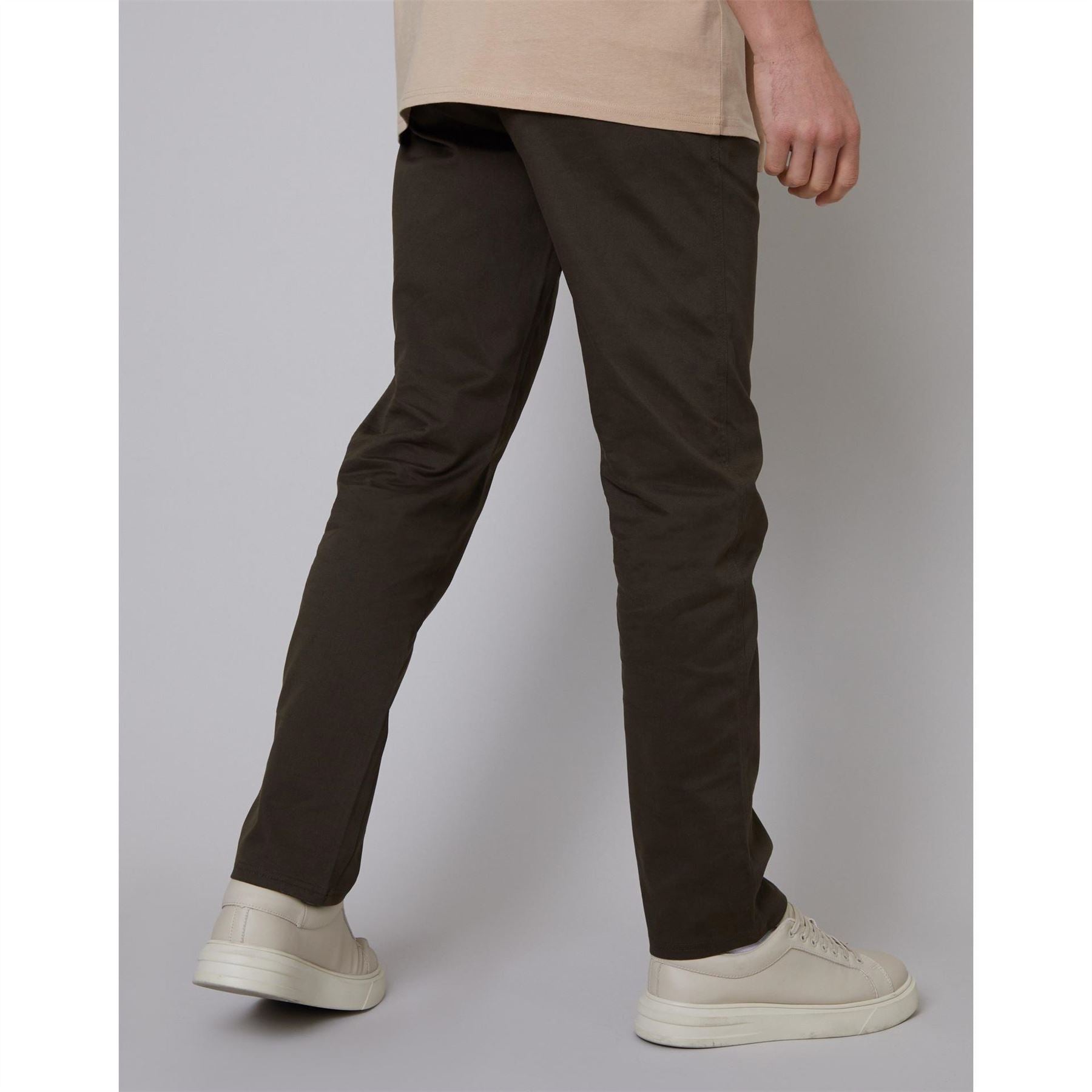 Threadbare Laurito Solid Patterned Straight Chinos