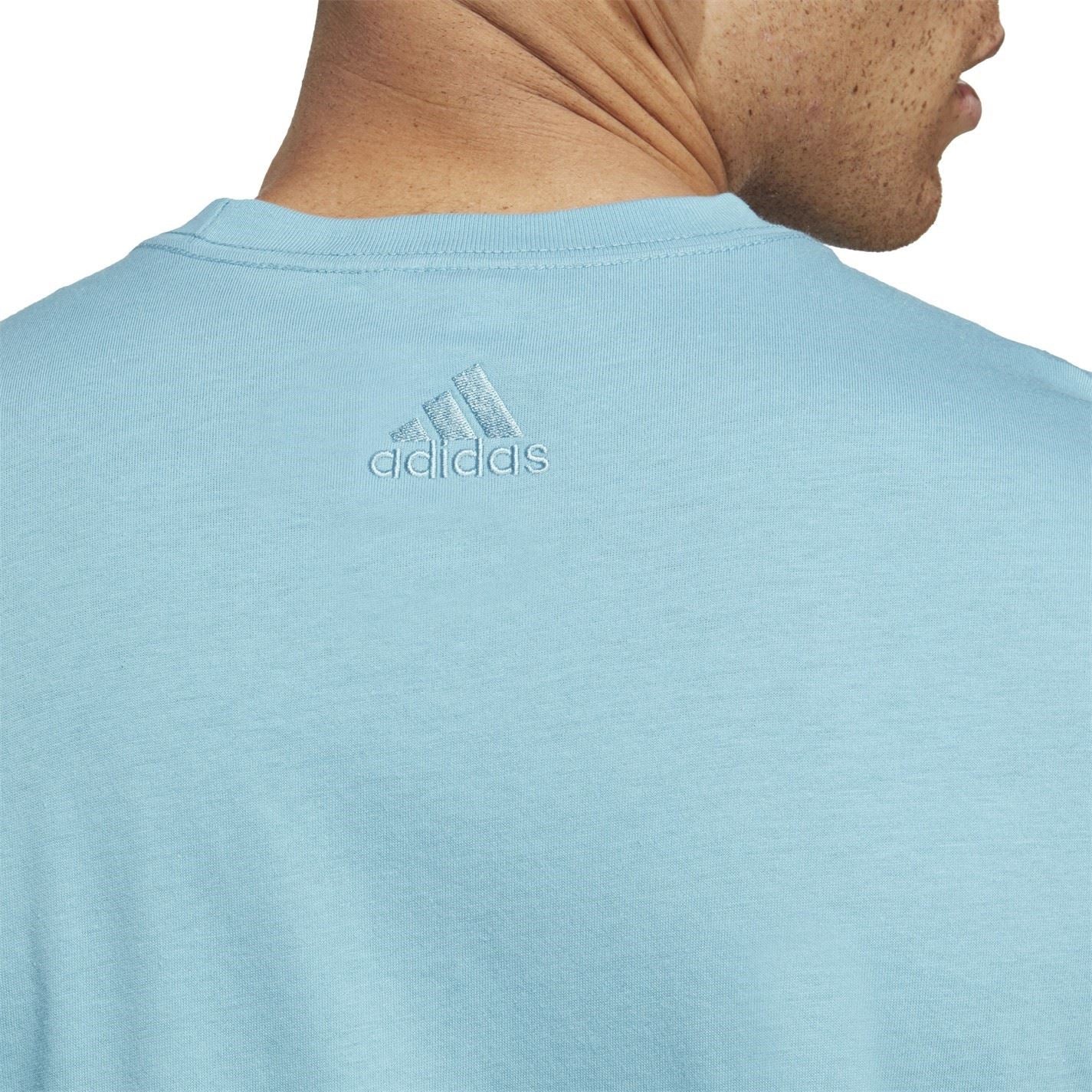 adidas Mens Essentials Single Jersey Logo T-Shirt