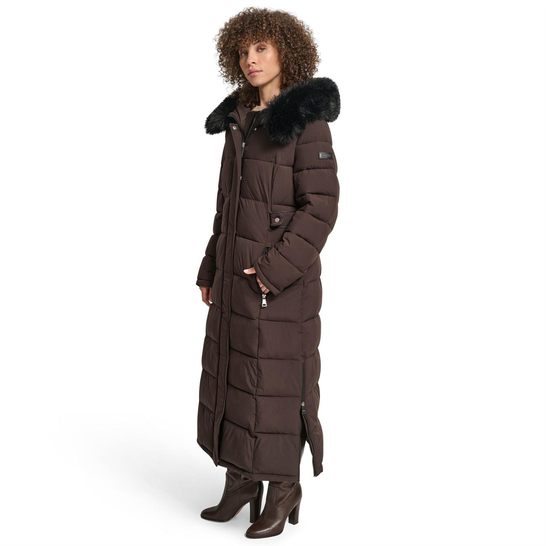 DKNY Longline Puffer Jacket