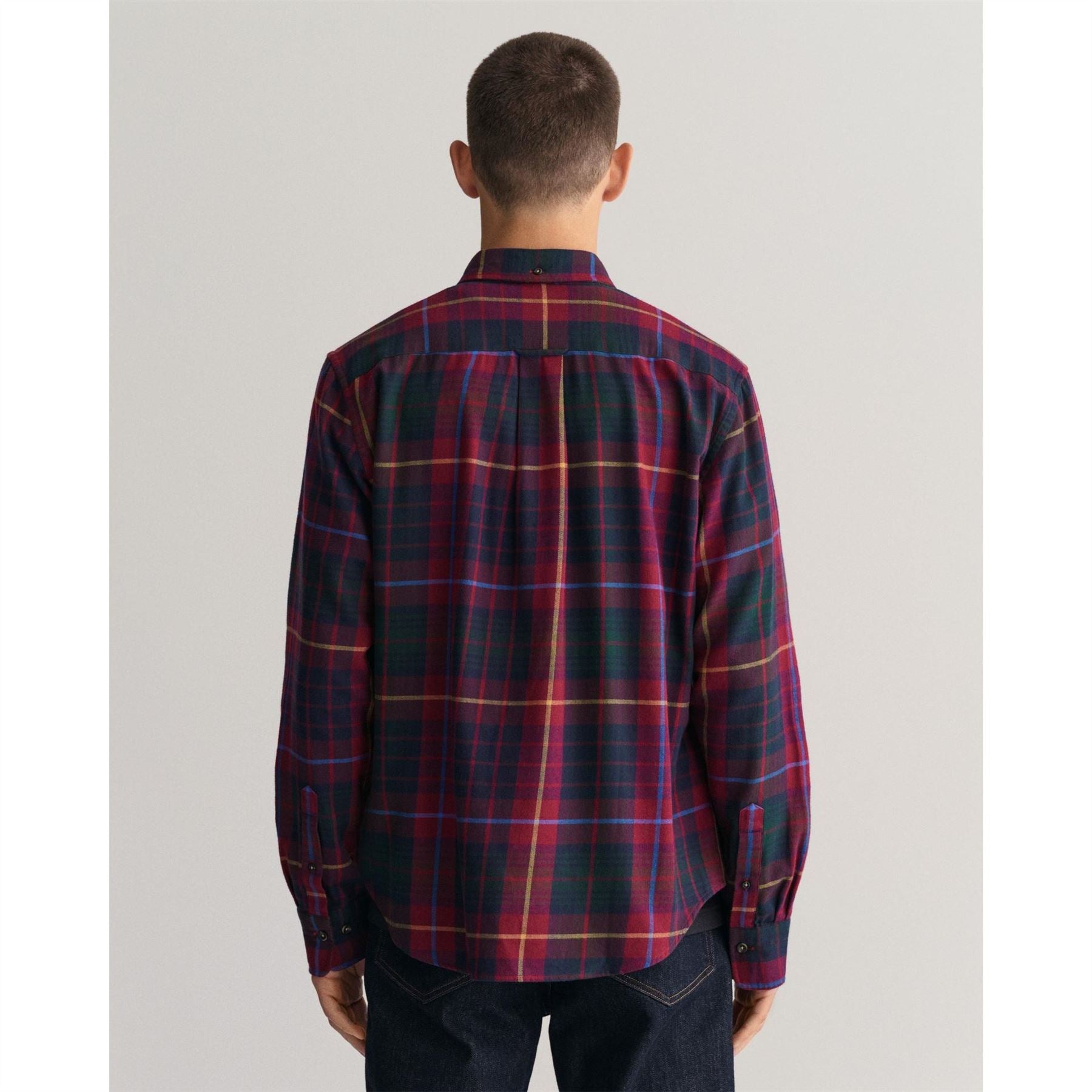 Gant Fit Plaid Flannel Checked Shirt