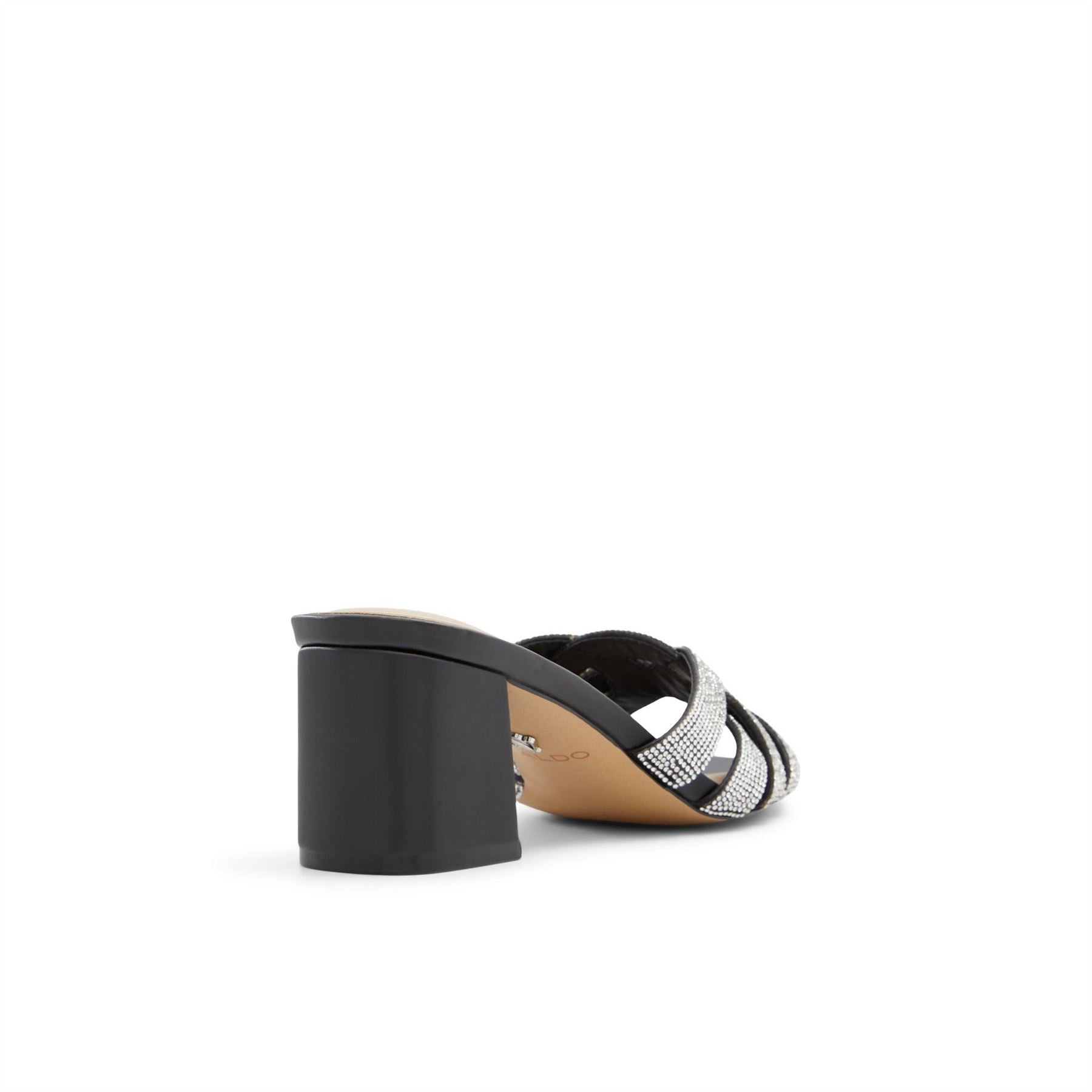 Aldo Curtsy Low Heel Block Mules