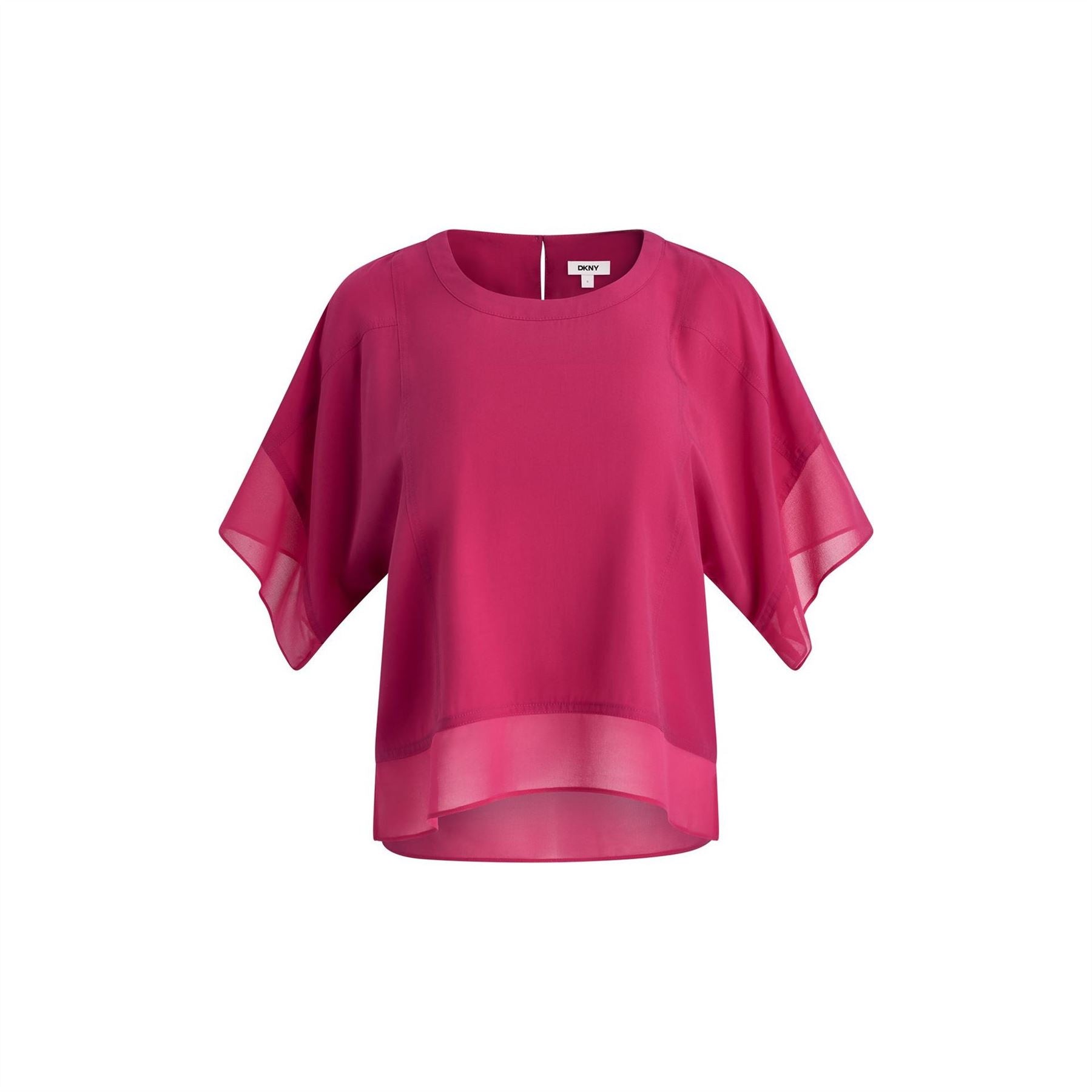 DKNY Short Sleeve Blouse