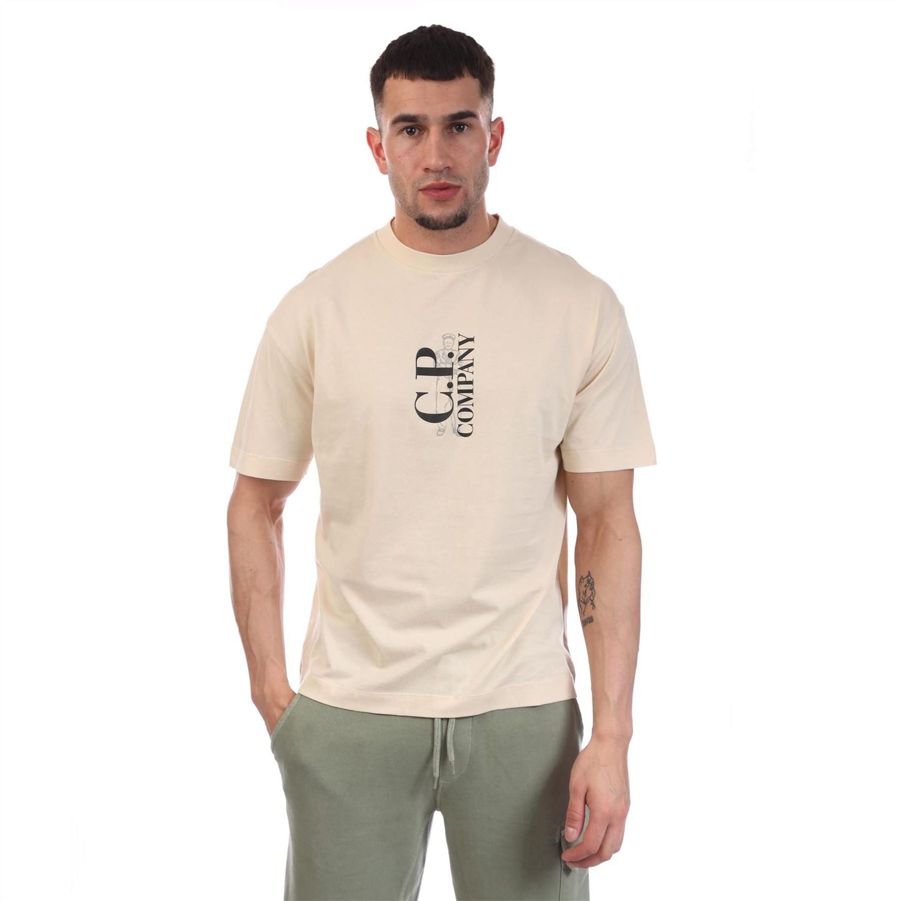 CP Company 1 Jersey Logo T-Shirt