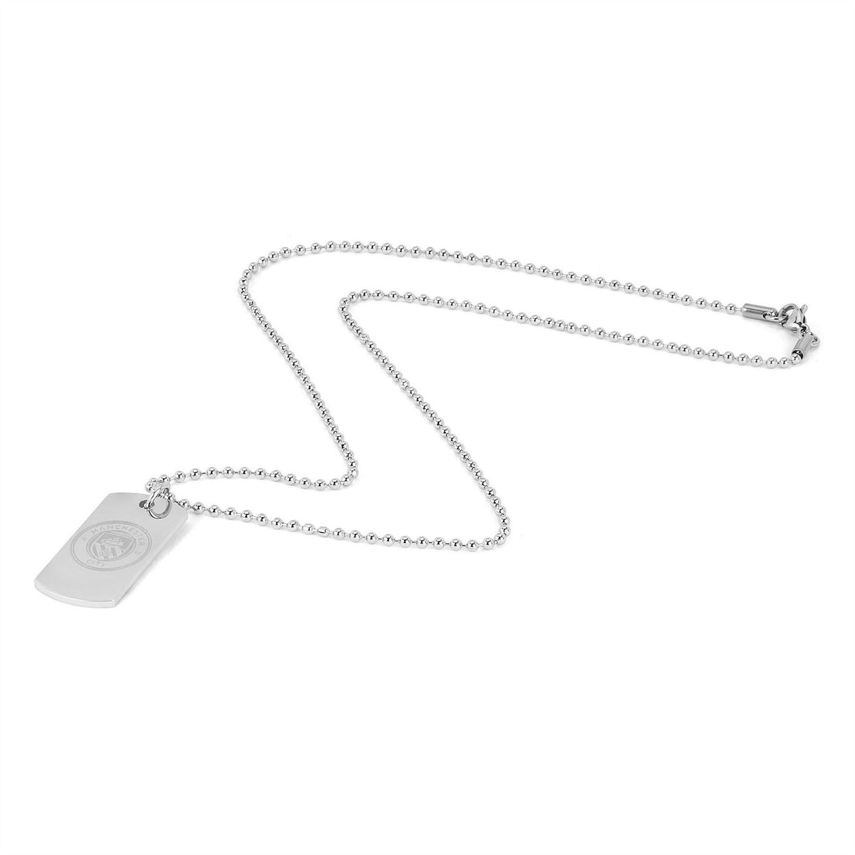 Team Officially Licensed Stainless Steel Dog Tag And Ball Chain