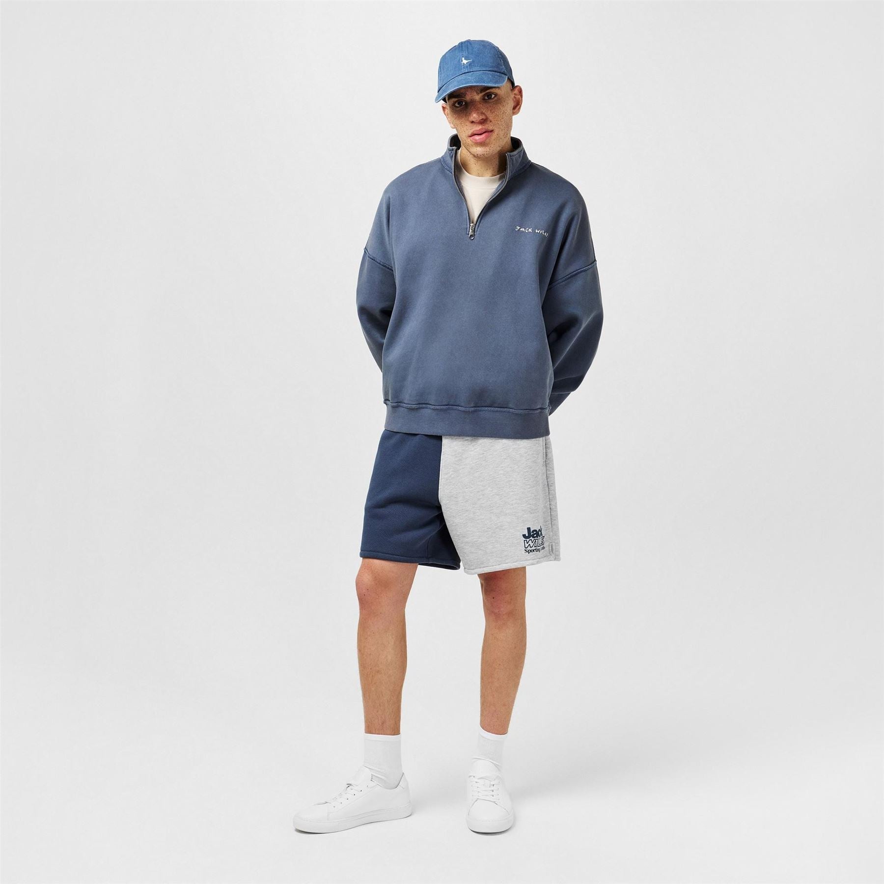 Jack Wills Well Relaxed Fit Drop Shoulder Sweatshirt