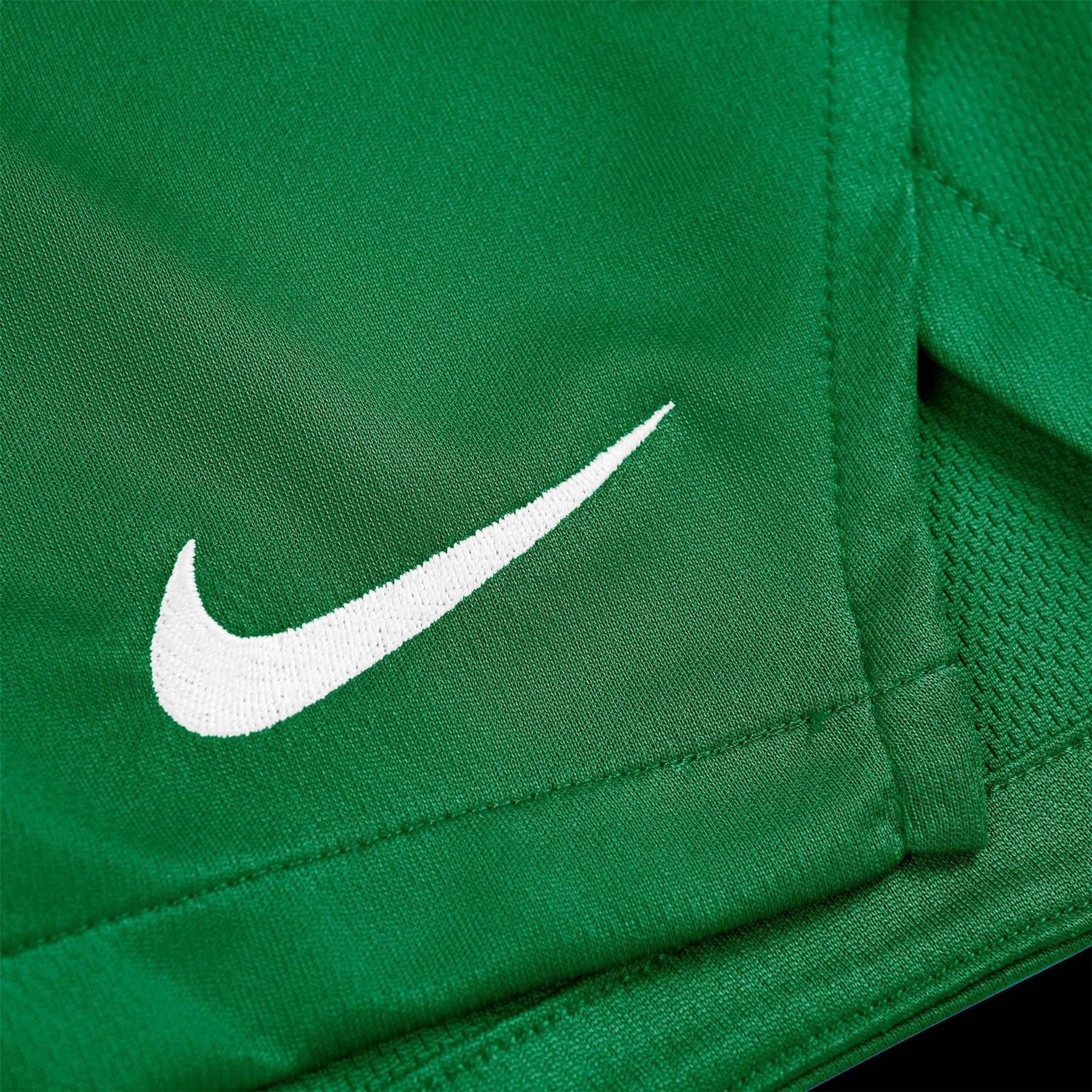 Nike Solid Patterned Soccer Shorts with Elasticated Waistband