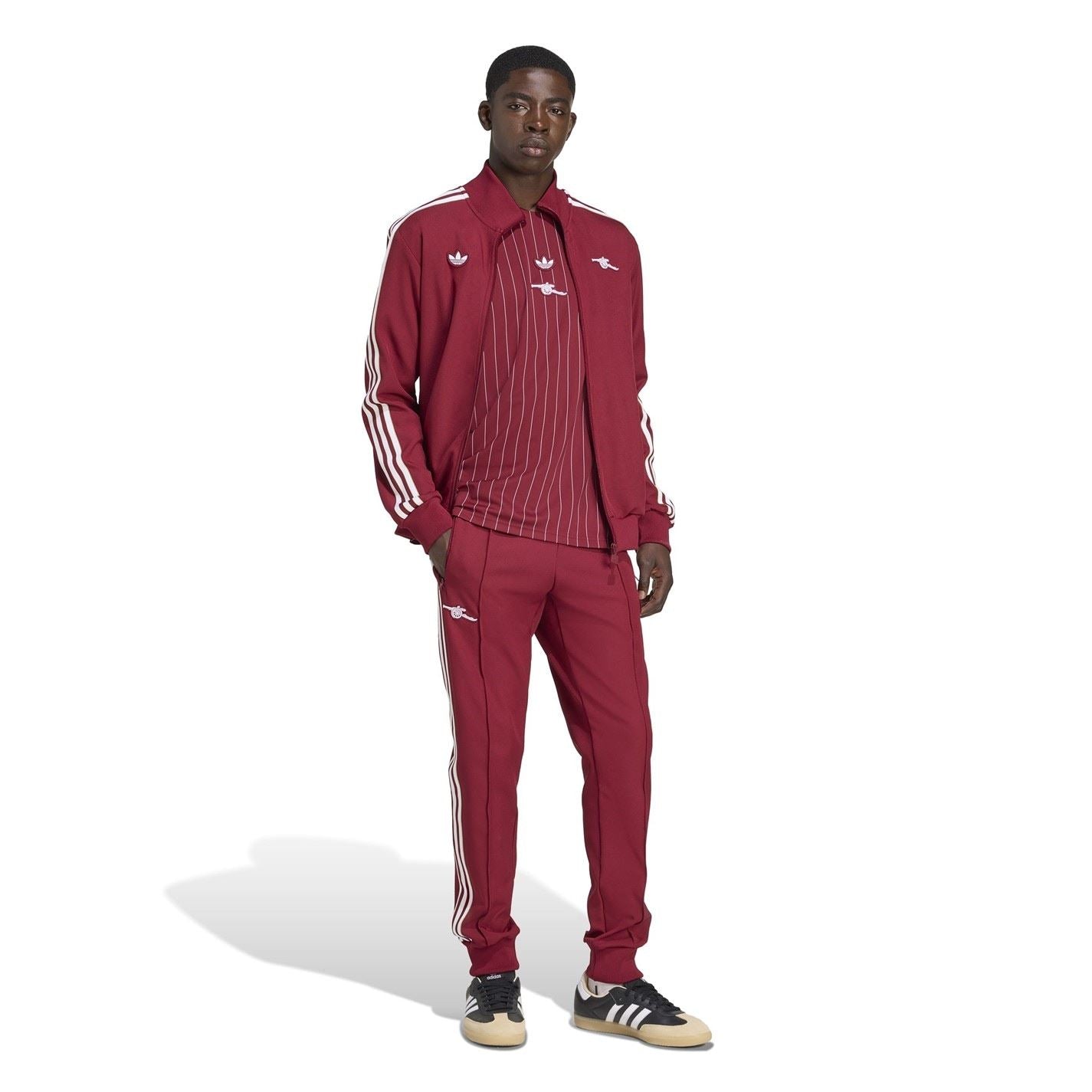 adidas Mens Arsenal Icons Tracksuit Bottoms