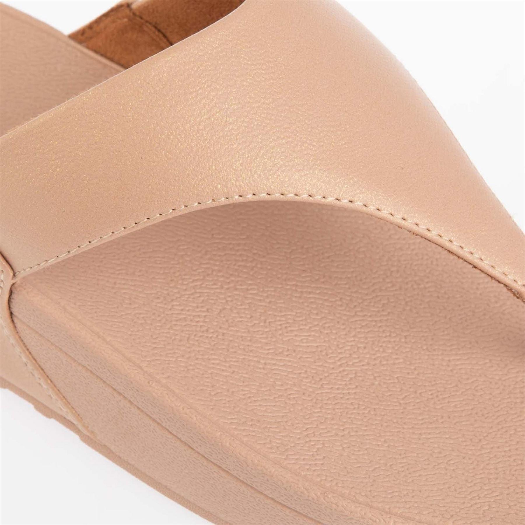 Fitflop Lulu Shimmer Toe Post Sandals